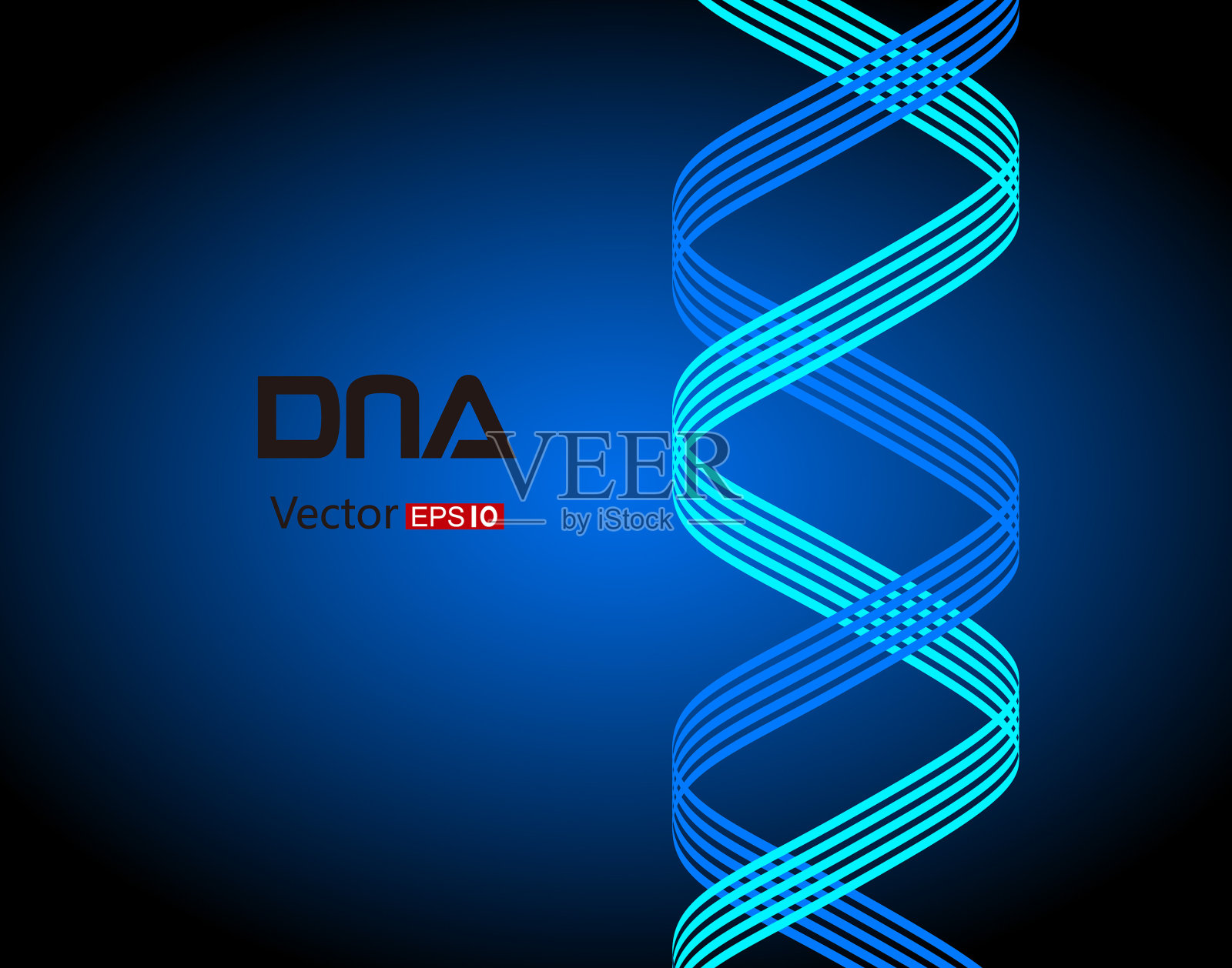 脱氧核糖核酸符号插画图片素材