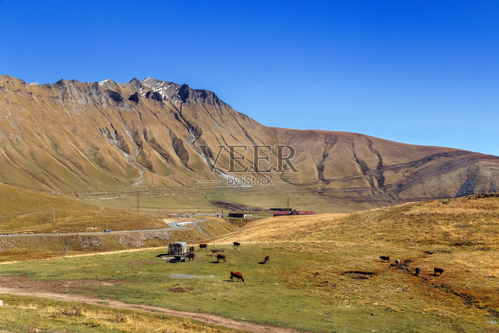 佐治亚州的山地景观照片摄影图片