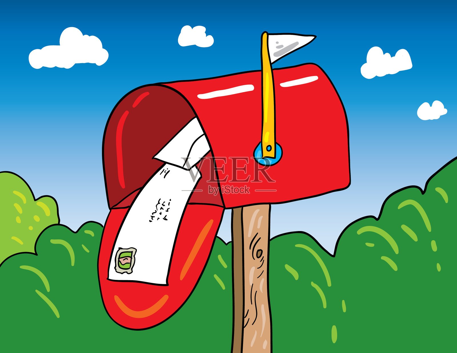 邮箱设计元素图片