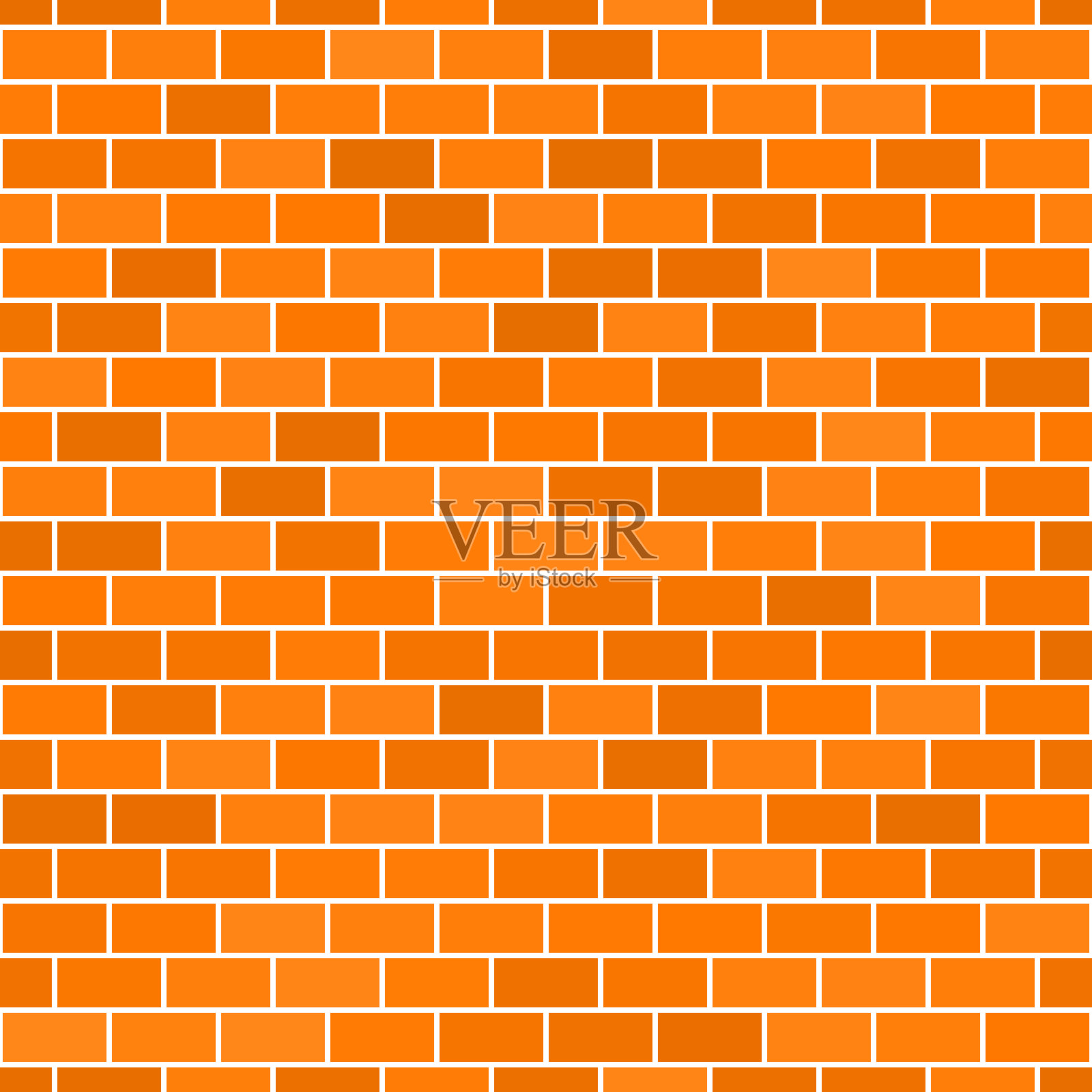 无缝砖模式插画图片素材