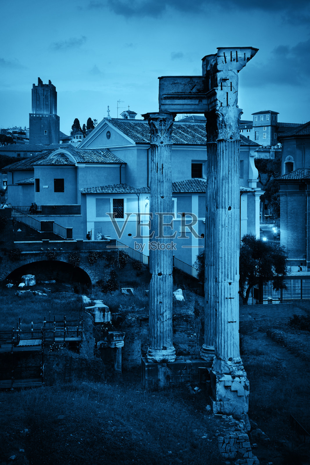 罗马论坛照片摄影图片