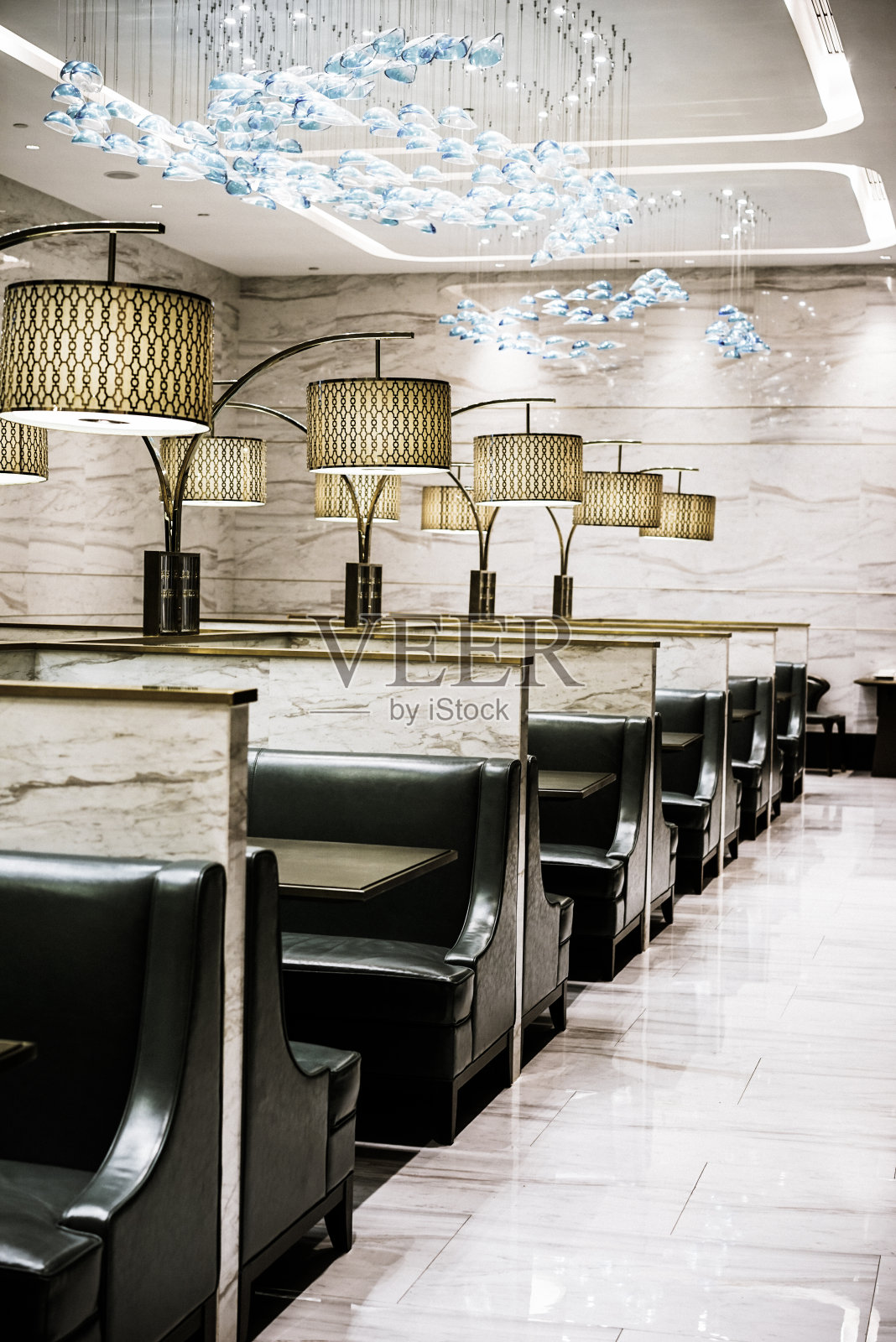 豪华酒店餐厅内景照片摄影图片