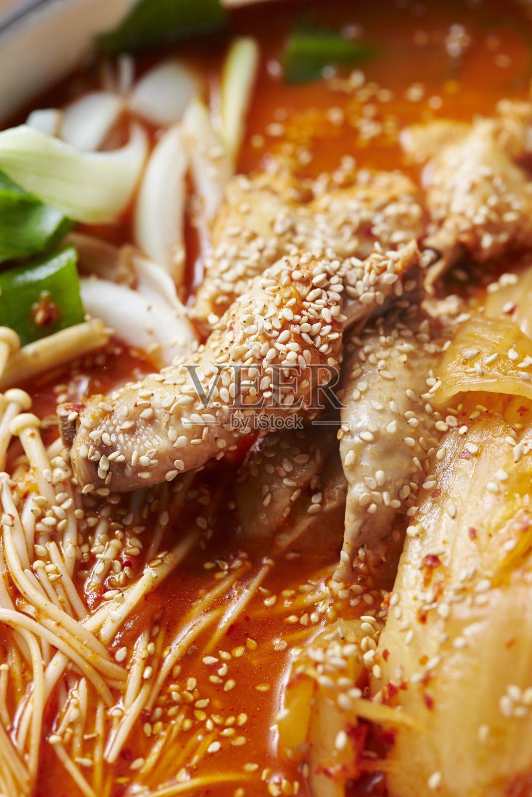 韩国辣汤照片摄影图片