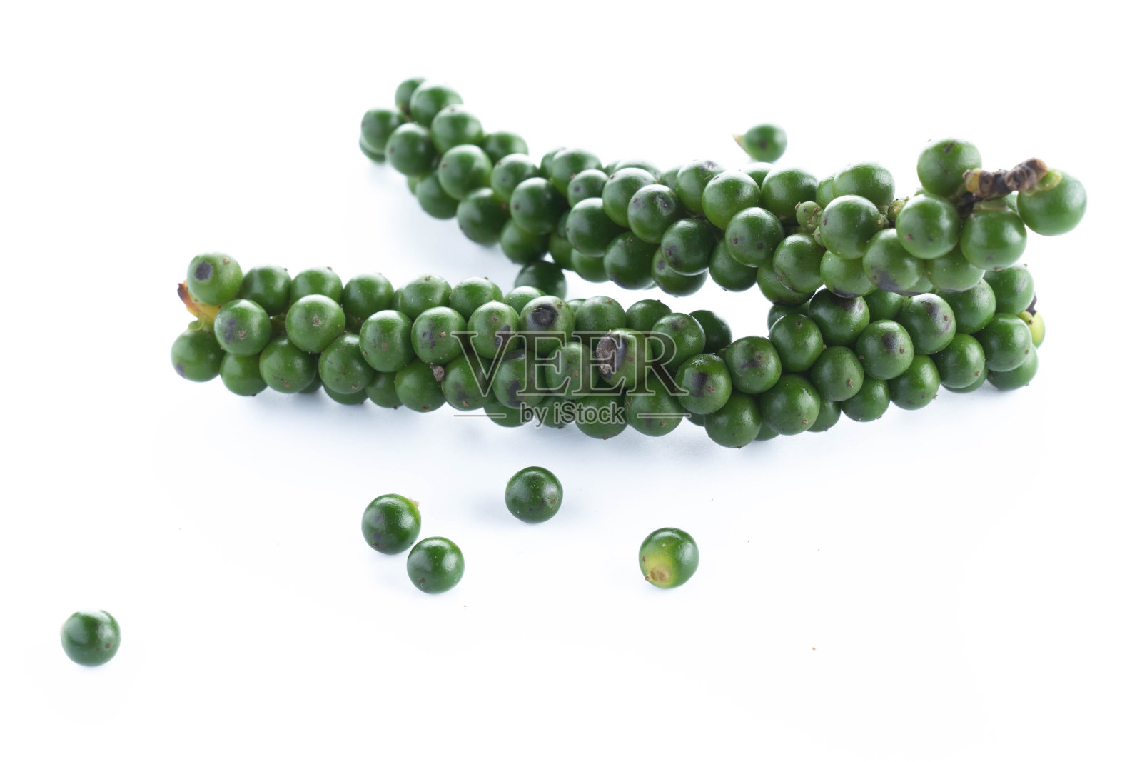 白背景上的新鲜胡椒照片摄影图片