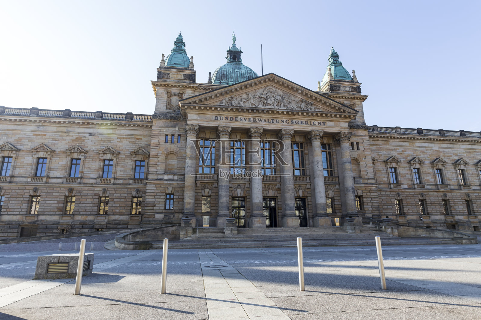 德国莱比锡最高行政法院照片摄影图片