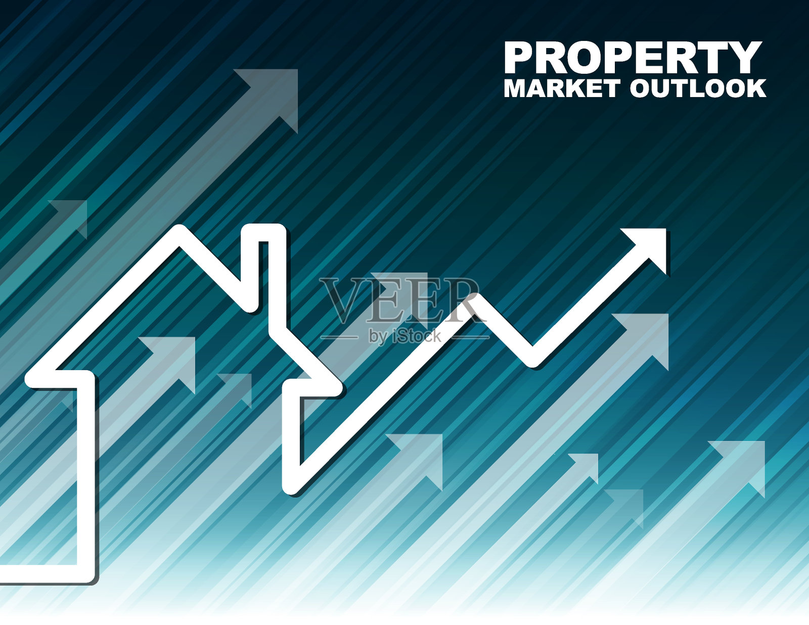 房地产前景图插画图片素材