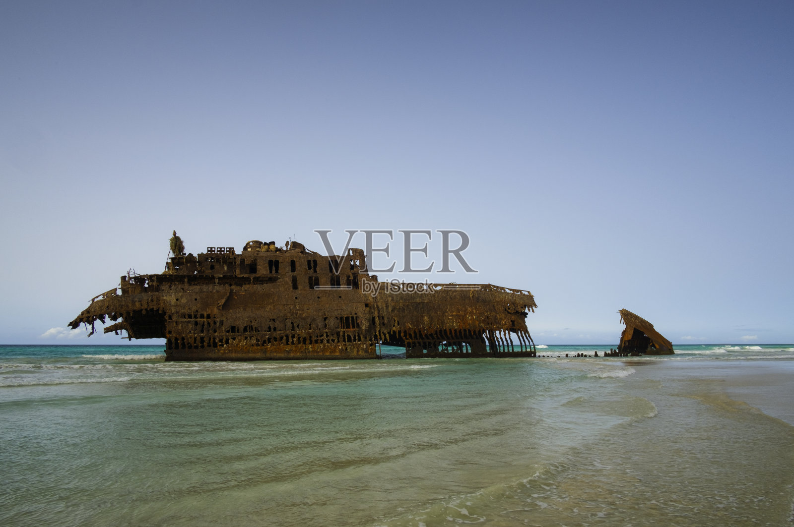 佛得角波阿维斯塔海难照片摄影图片