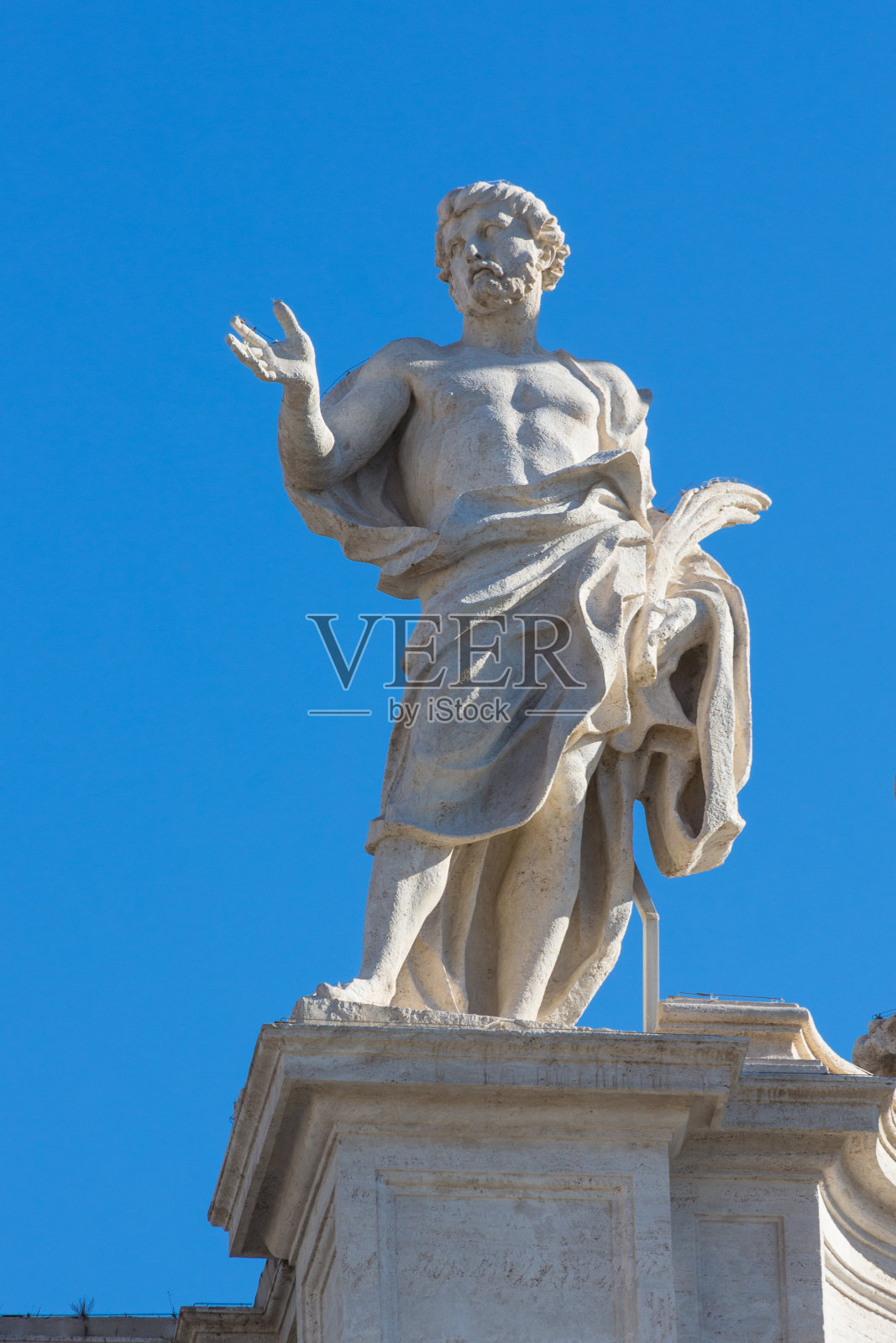 圣彼得广场，梵蒂冈，罗马，意大利照片摄影图片