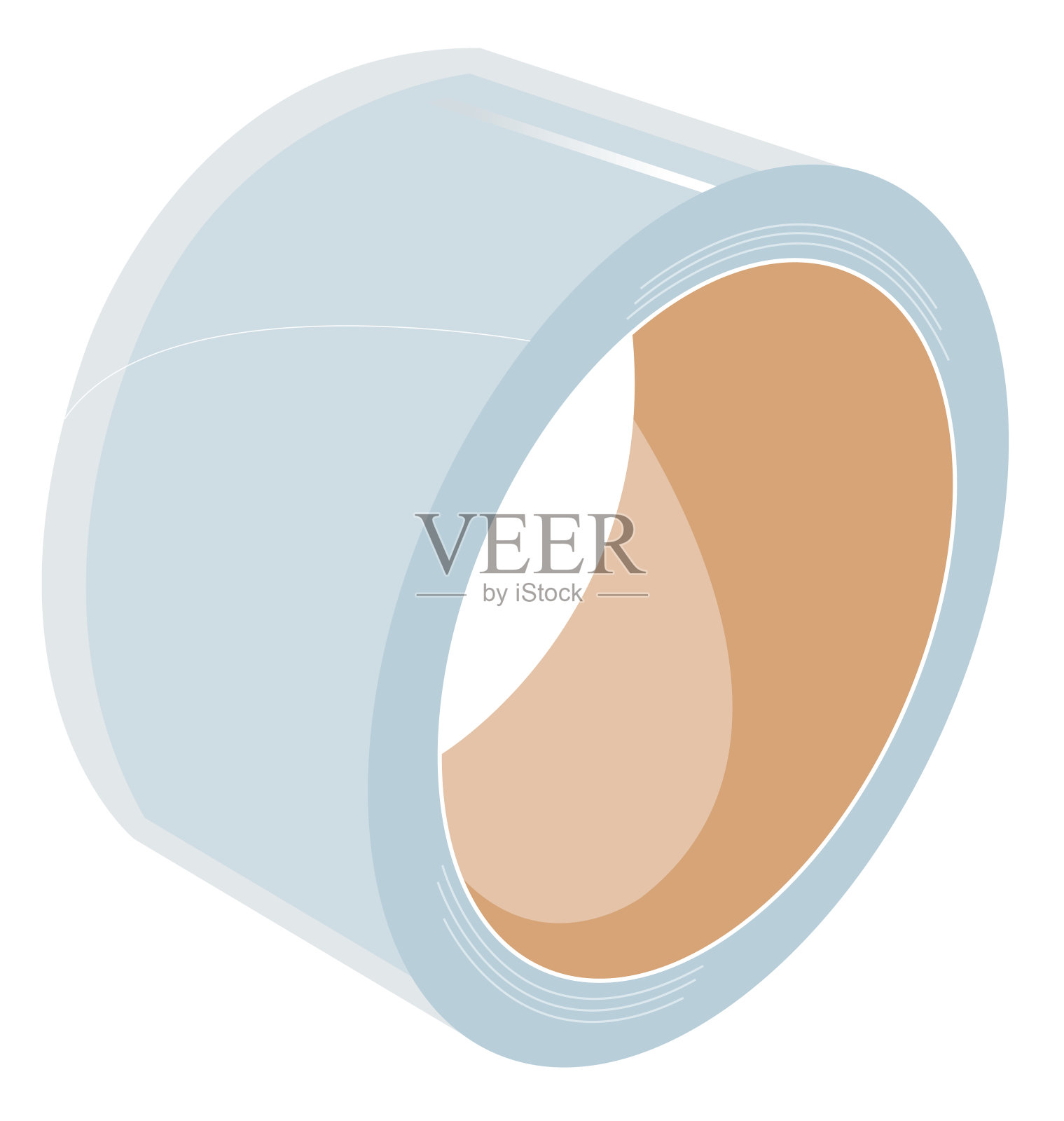 独立包装胶带设计元素图片