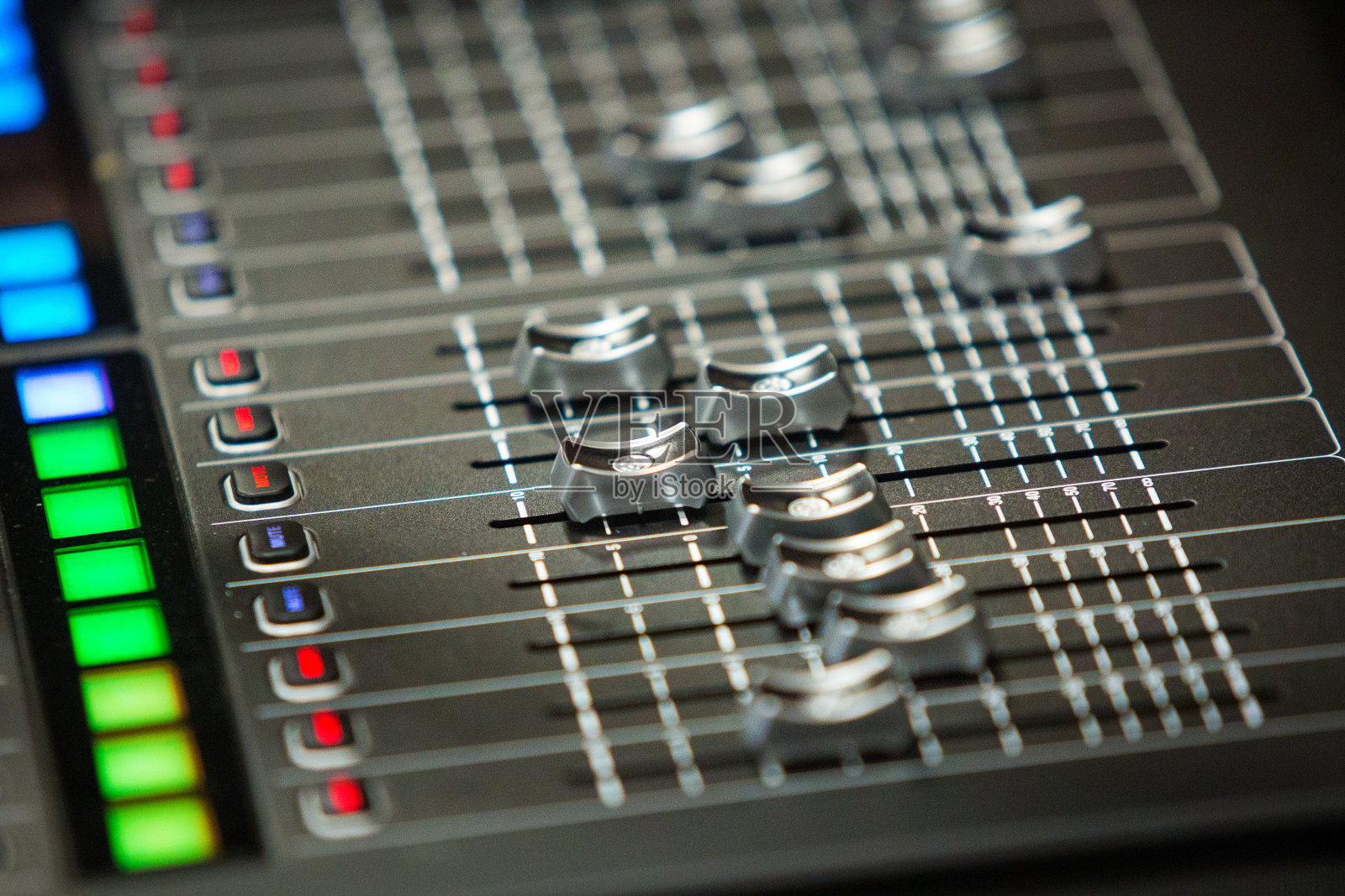 混音器控制板照片摄影图片