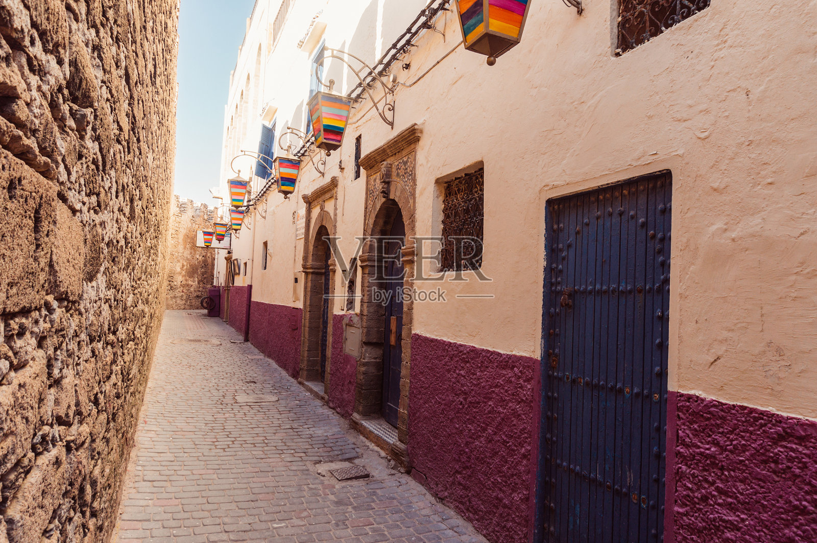 埃尔巴迪的街照片摄影图片