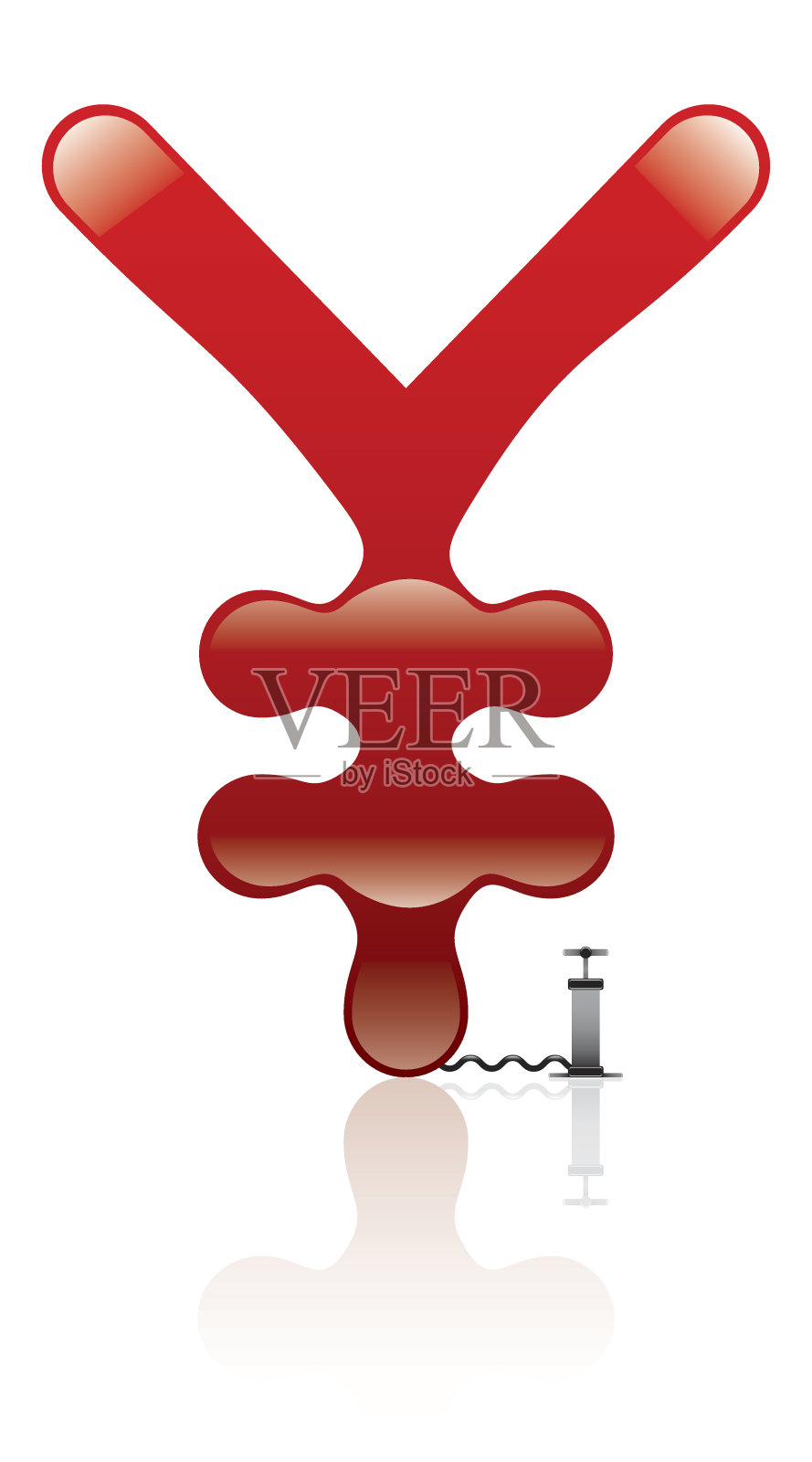 泵日元插画图片素材