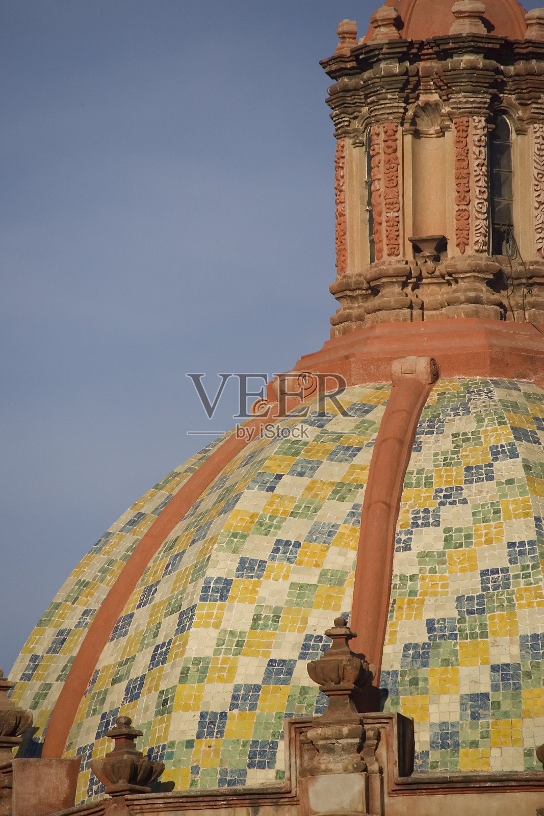 大教堂穹顶的细节照片摄影图片