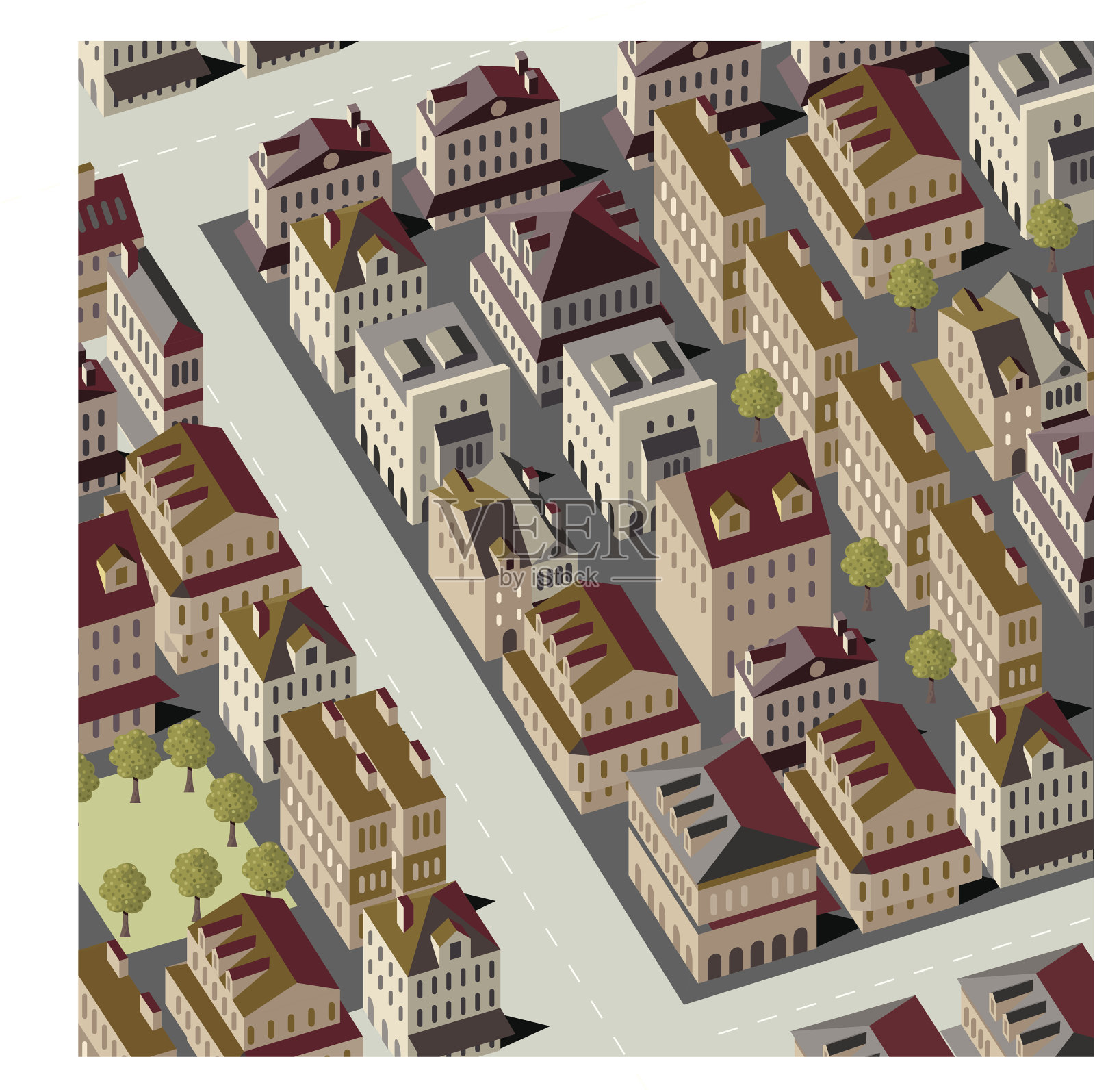 这是你的街道吗?插画图片素材