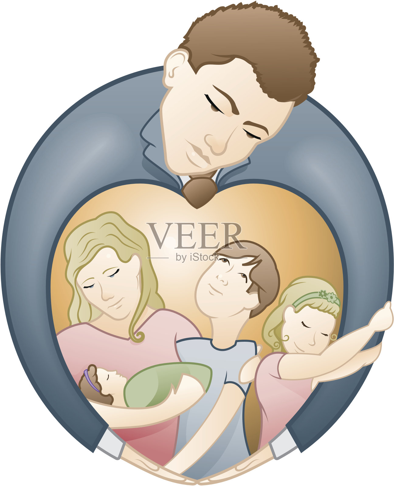 父亲对家庭的爱设计元素图片