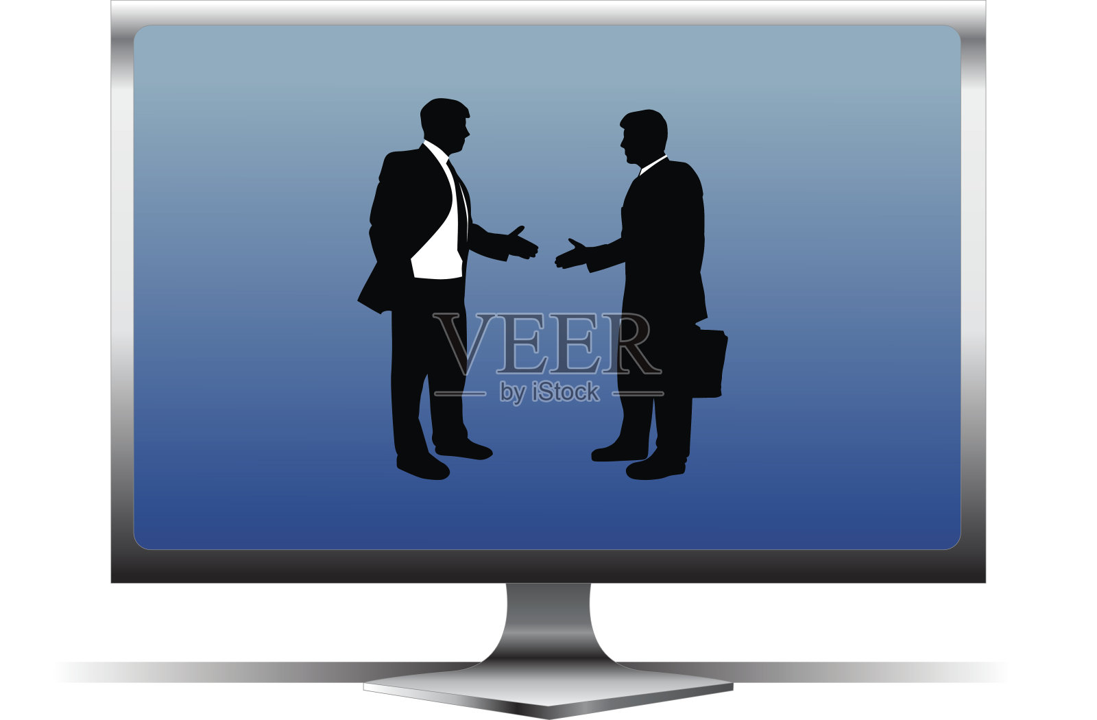 互联网交易~矢量插画图片素材