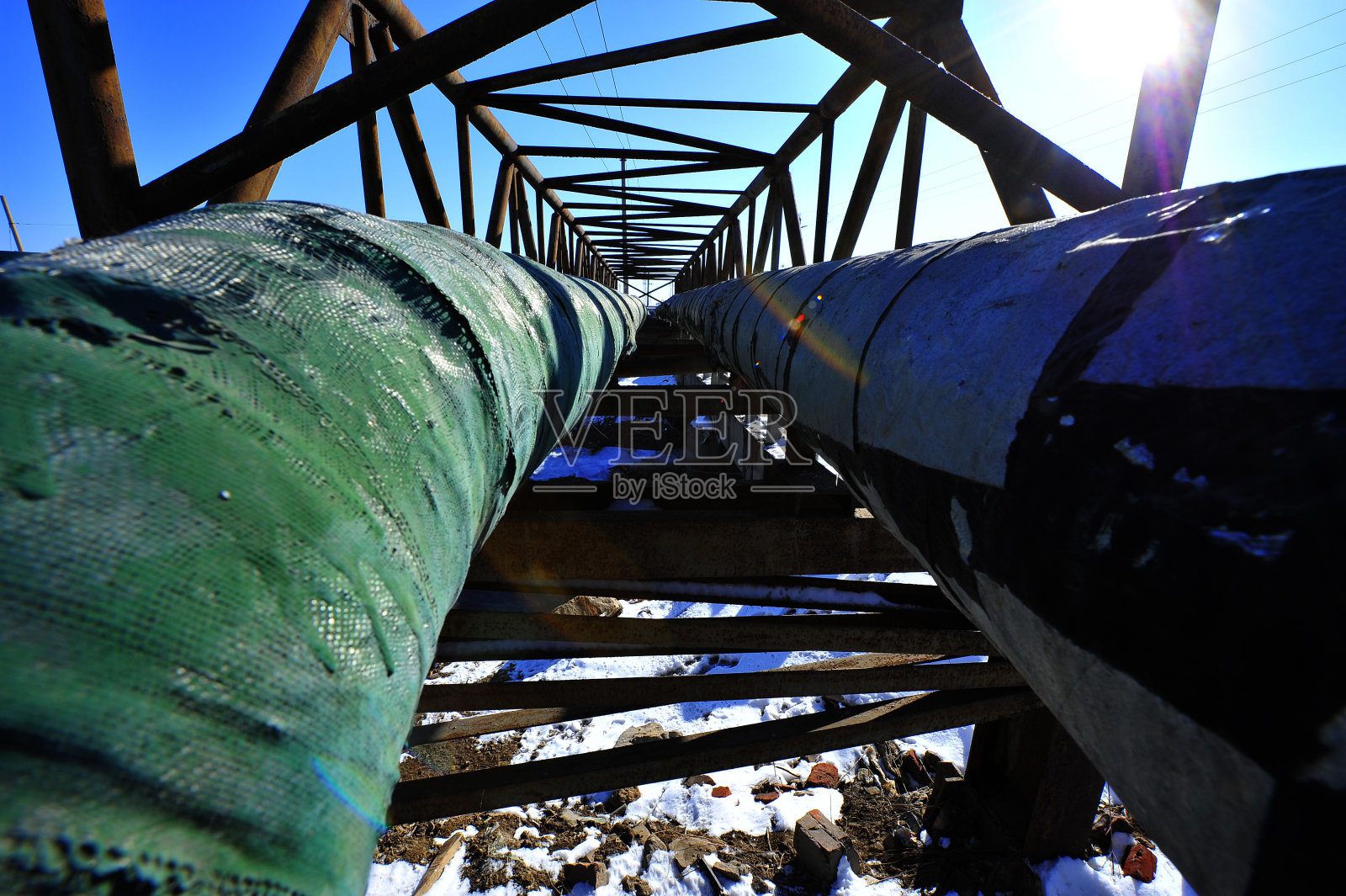 阀门和管道照片摄影图片