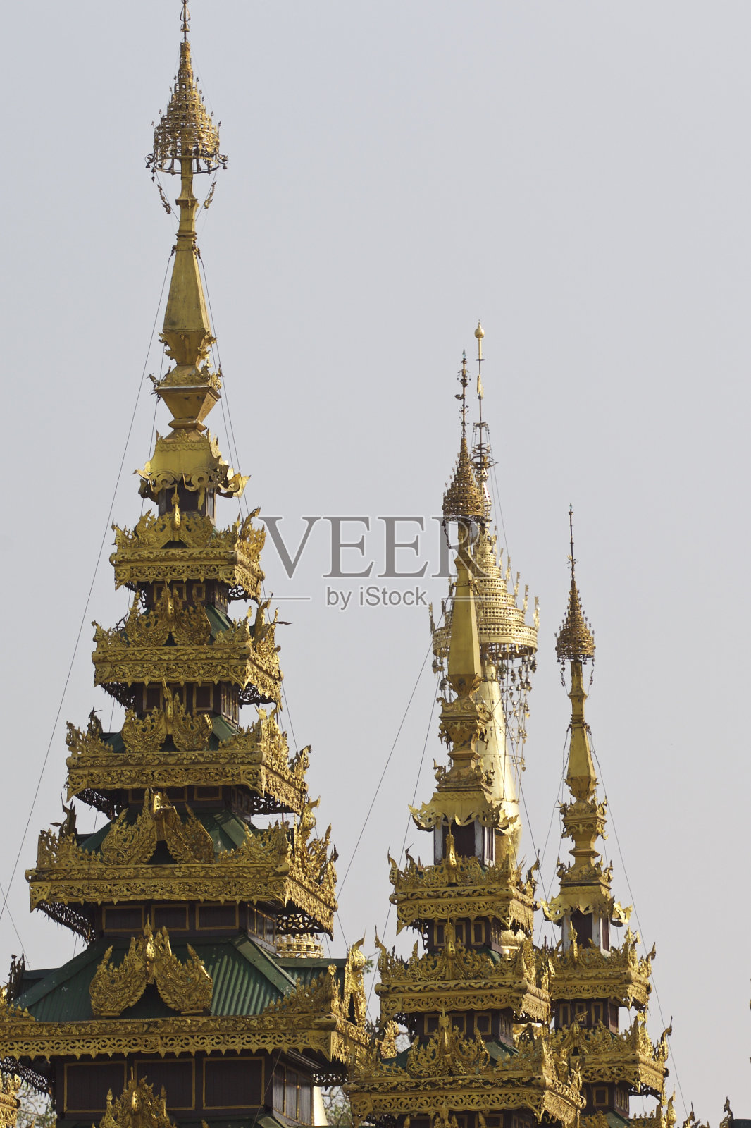 大金寺是缅甸佛教的历史象征照片摄影图片