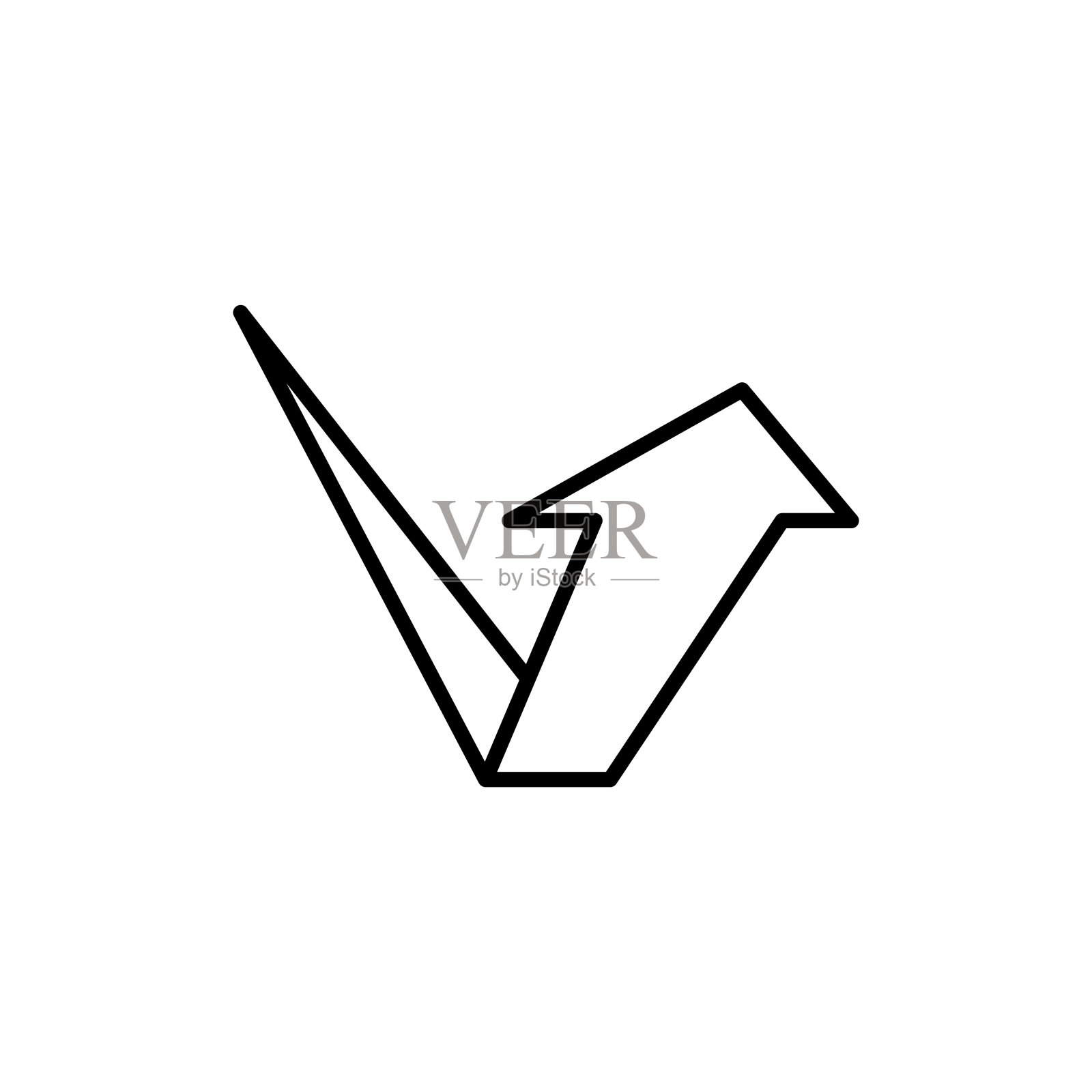 反射图标，矢量插图设计元素图片