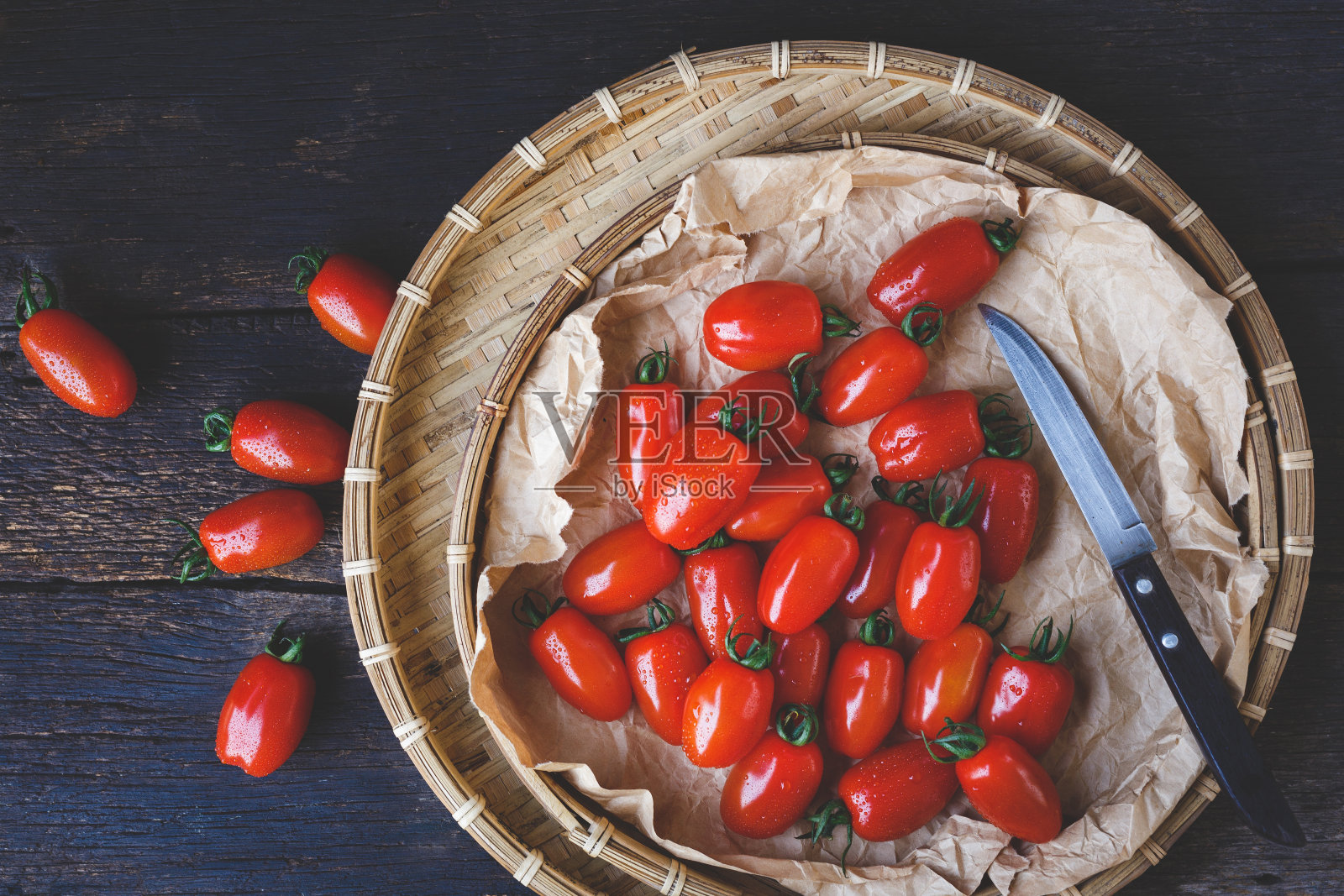 李子tomatoes-Cherry西红柿照片摄影图片