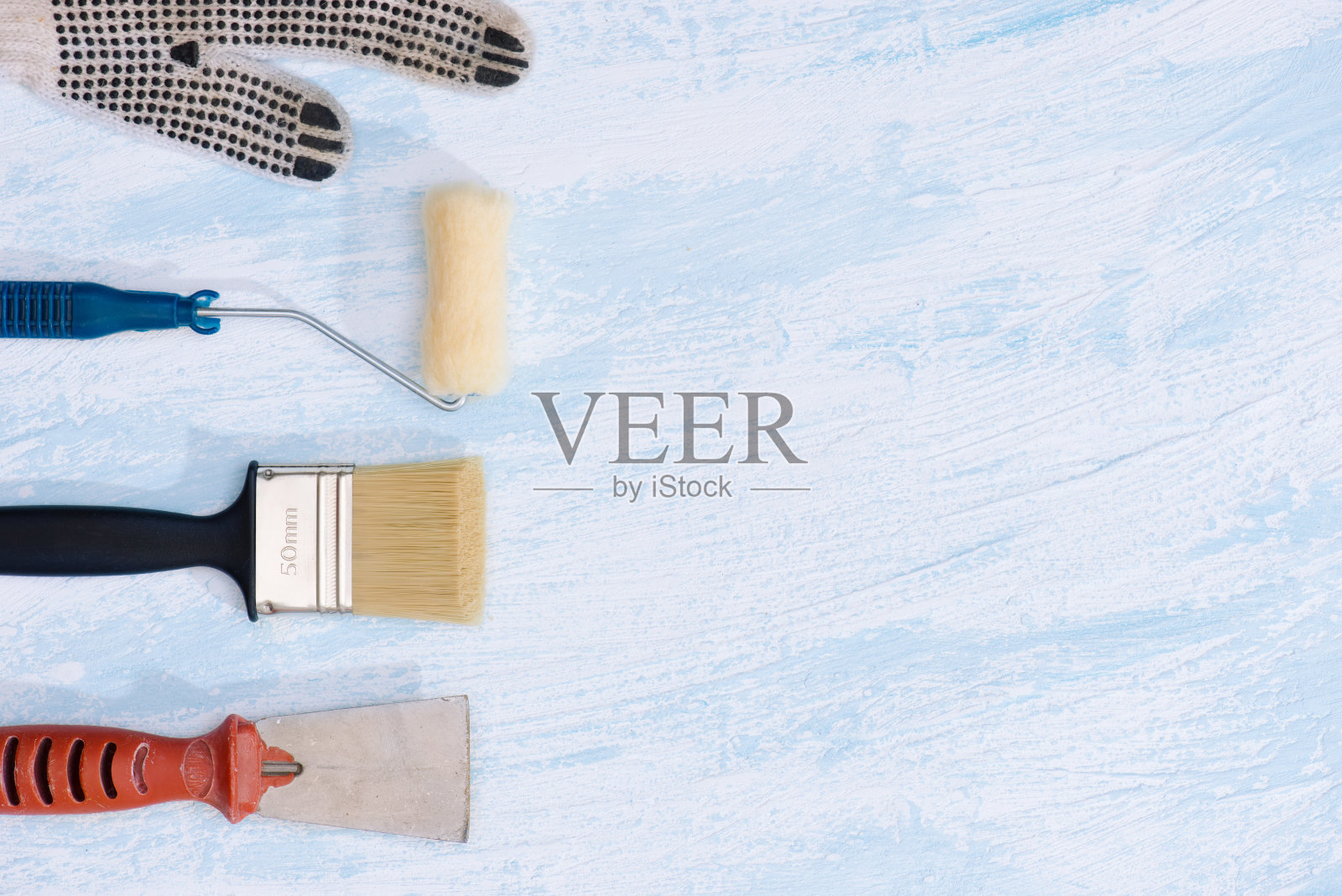 工具手动硬件空白与拷贝空间。照片摄影图片