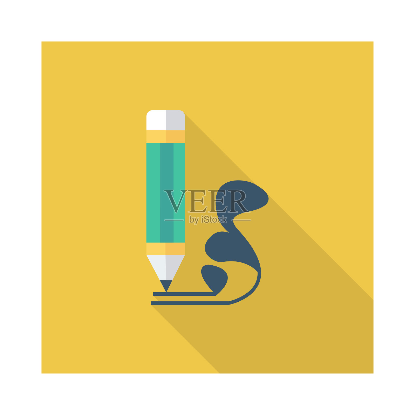 铅笔插画图片素材