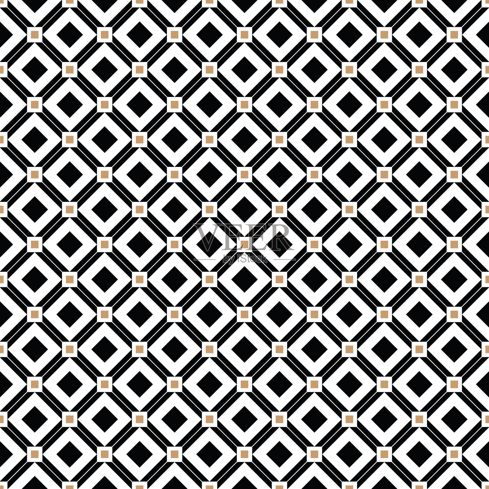 复古十字金线矢量图案或背景插画图片素材