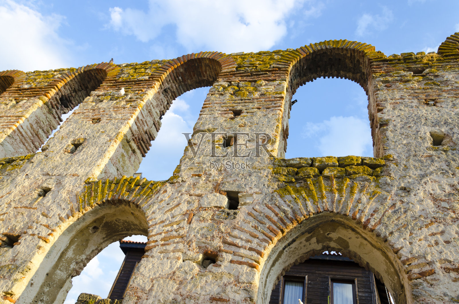 圣索菲娅内塞巴尔教堂照片摄影图片