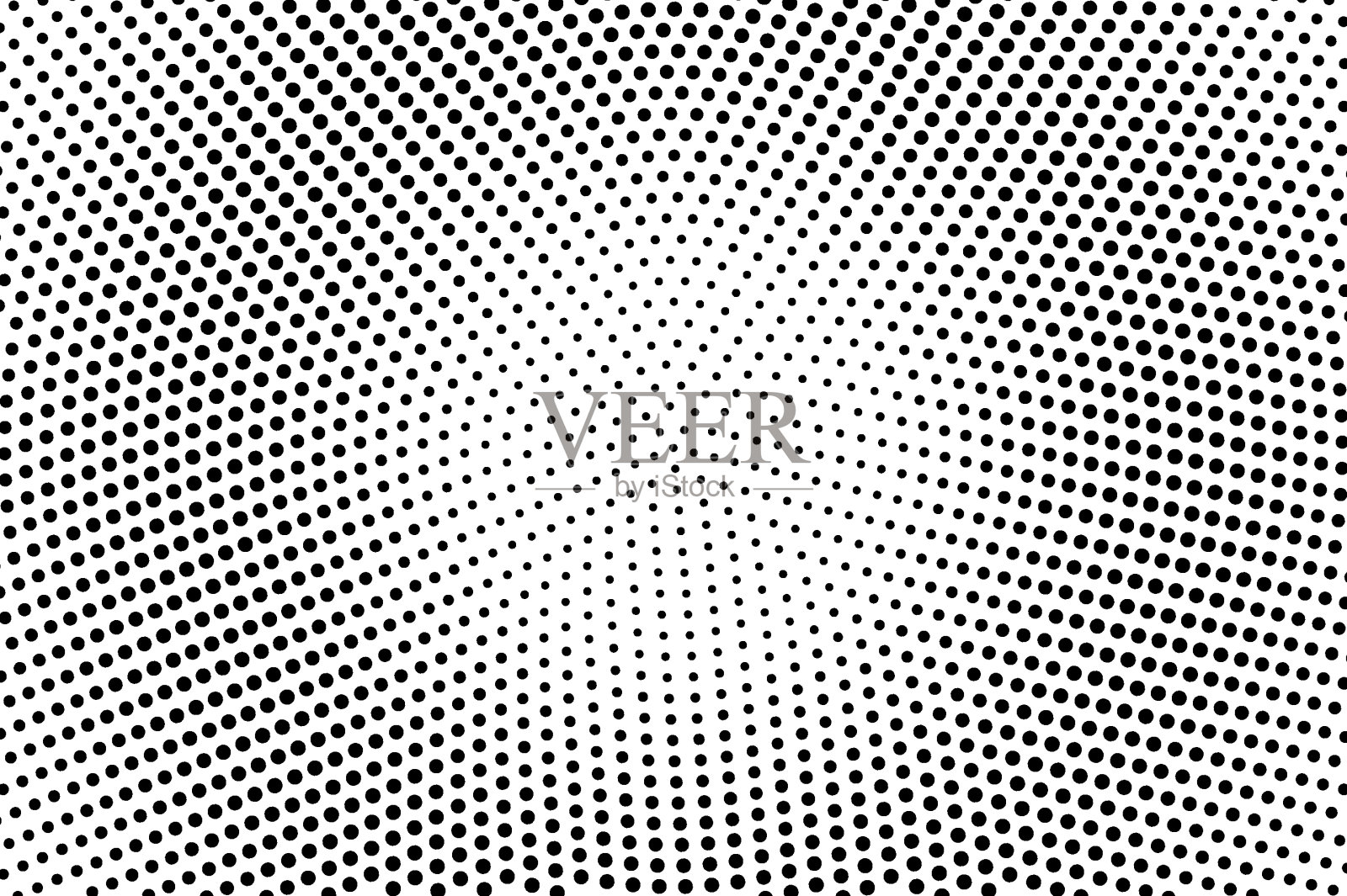 黑白点状半色调矢量背景，金属半色调图案插画图片素材