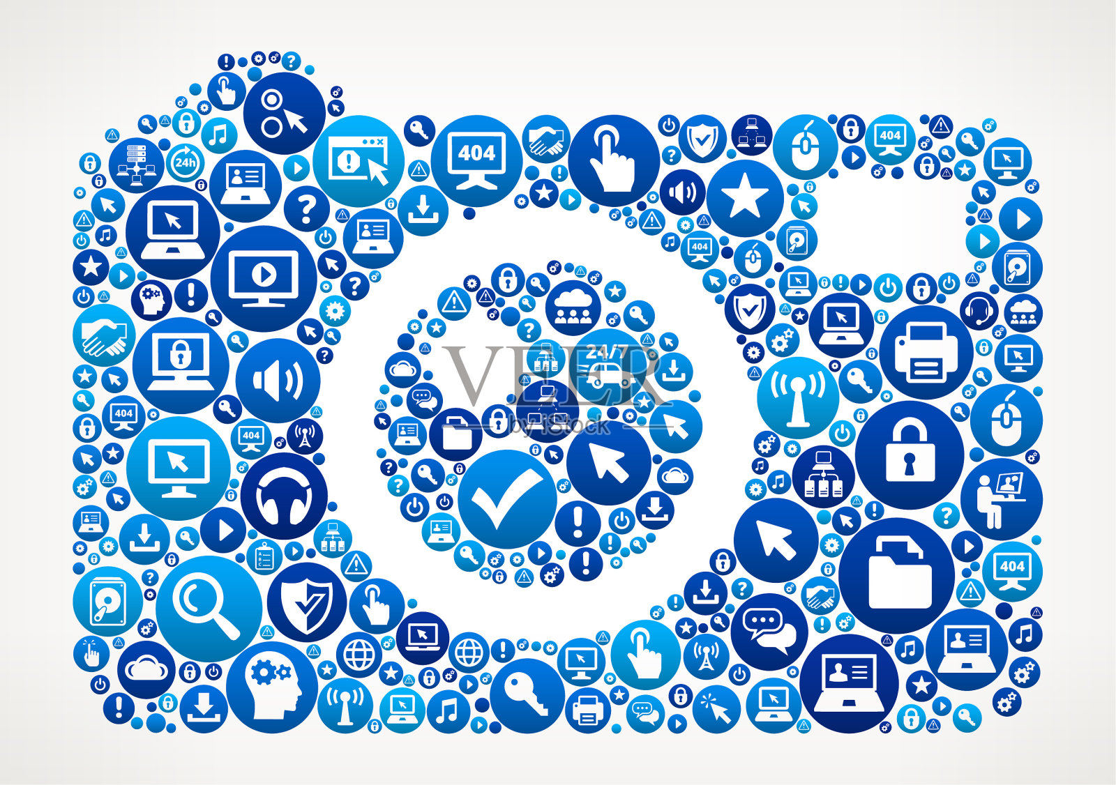 数码相机电脑技术支持插画图片素材