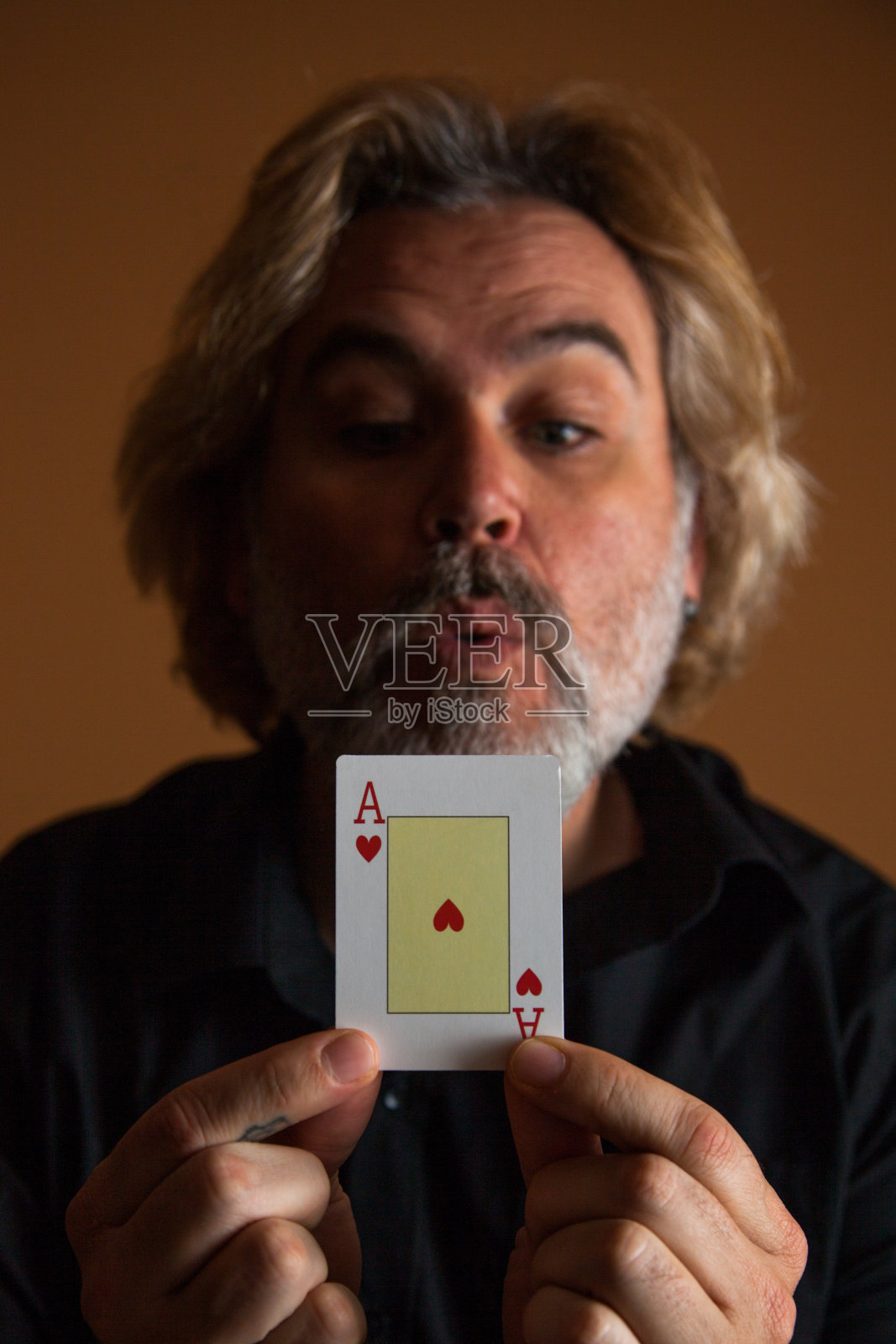 红心a，祝你爱情好运照片摄影图片