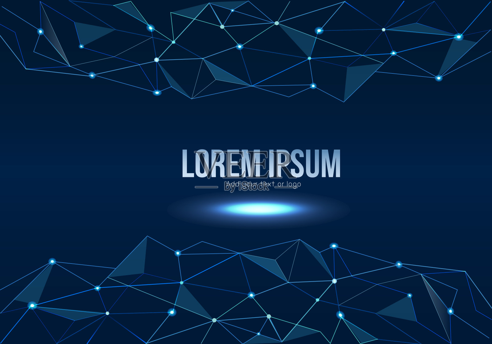 抽象多边形空间低多边形现代背景与连接的点和线。连接结构。向量科学背景。数字矢量背景。未来的住房和城市发展部的背景。插画图片素材