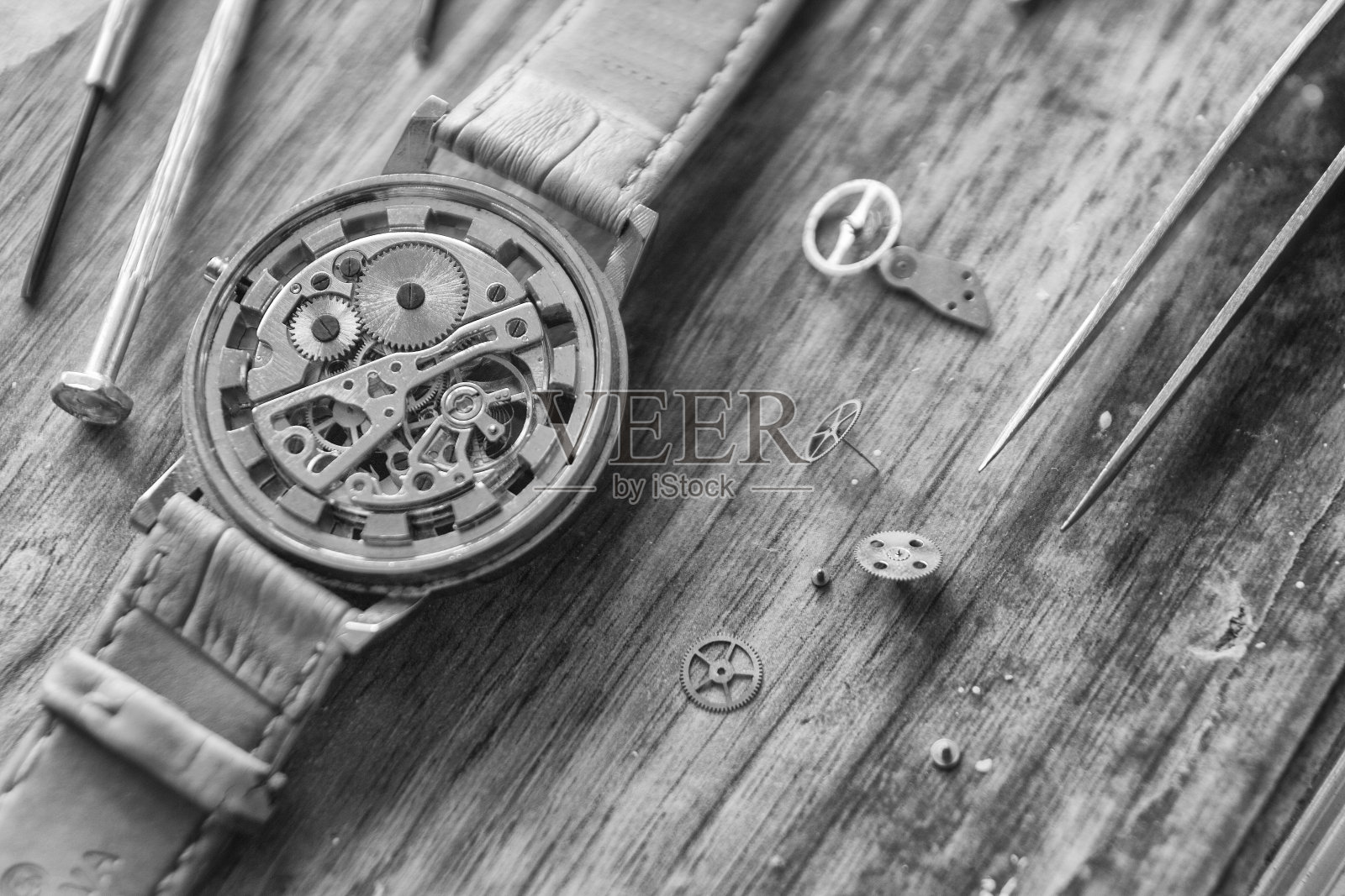 机械表修复照片摄影图片