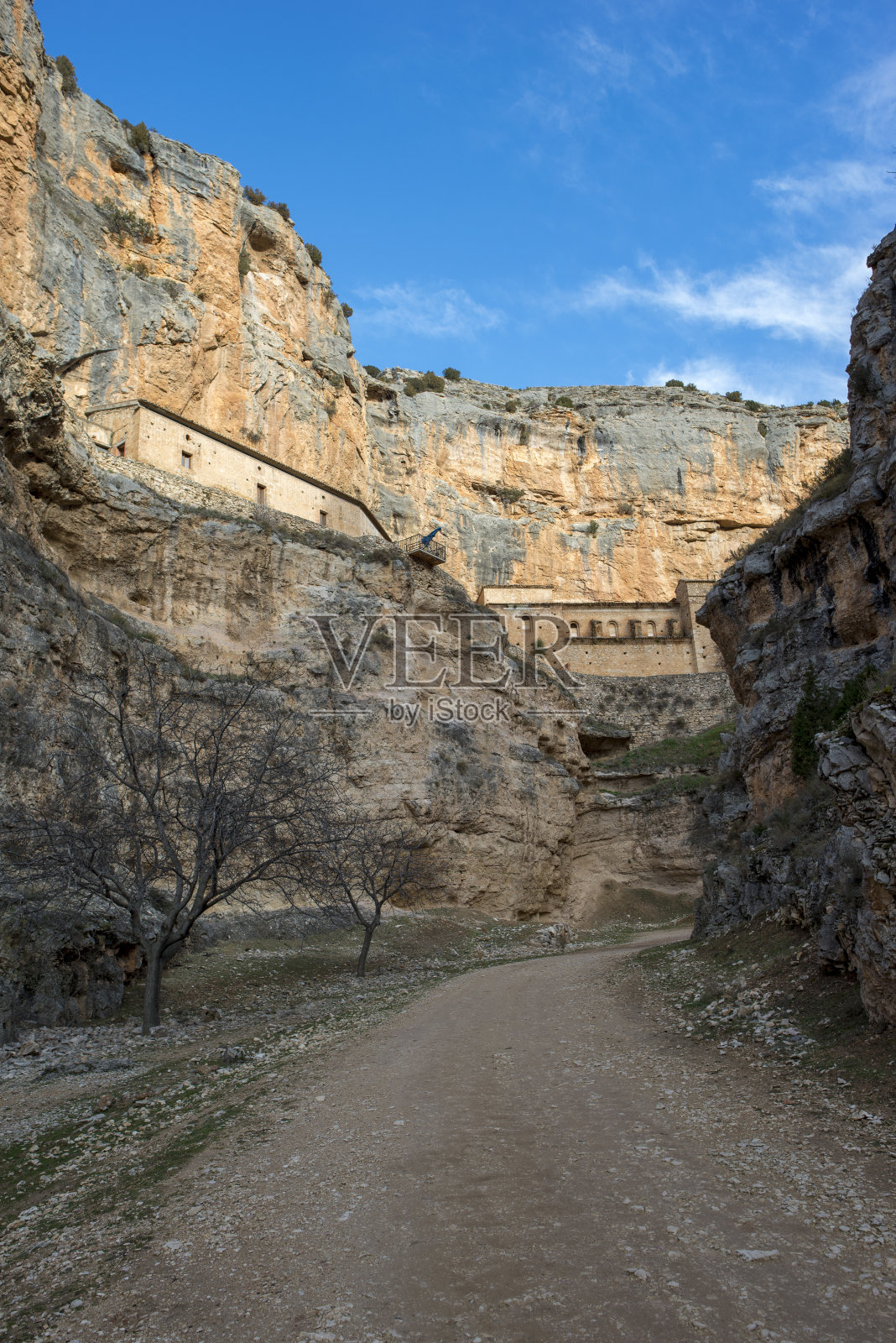河峡谷梅萨和贾拉拉修道院照片摄影图片