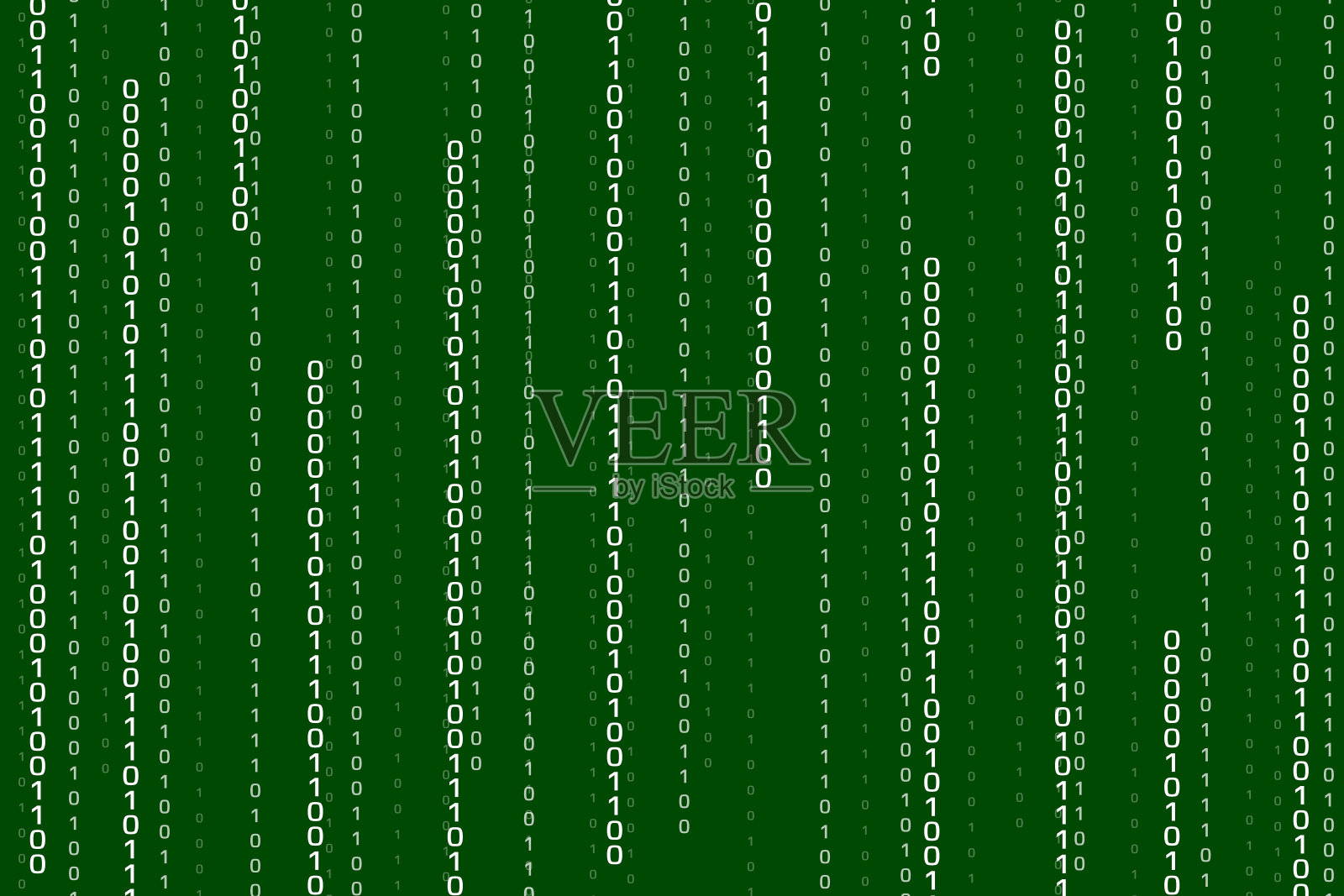 流式二进制代码背景插画图片素材