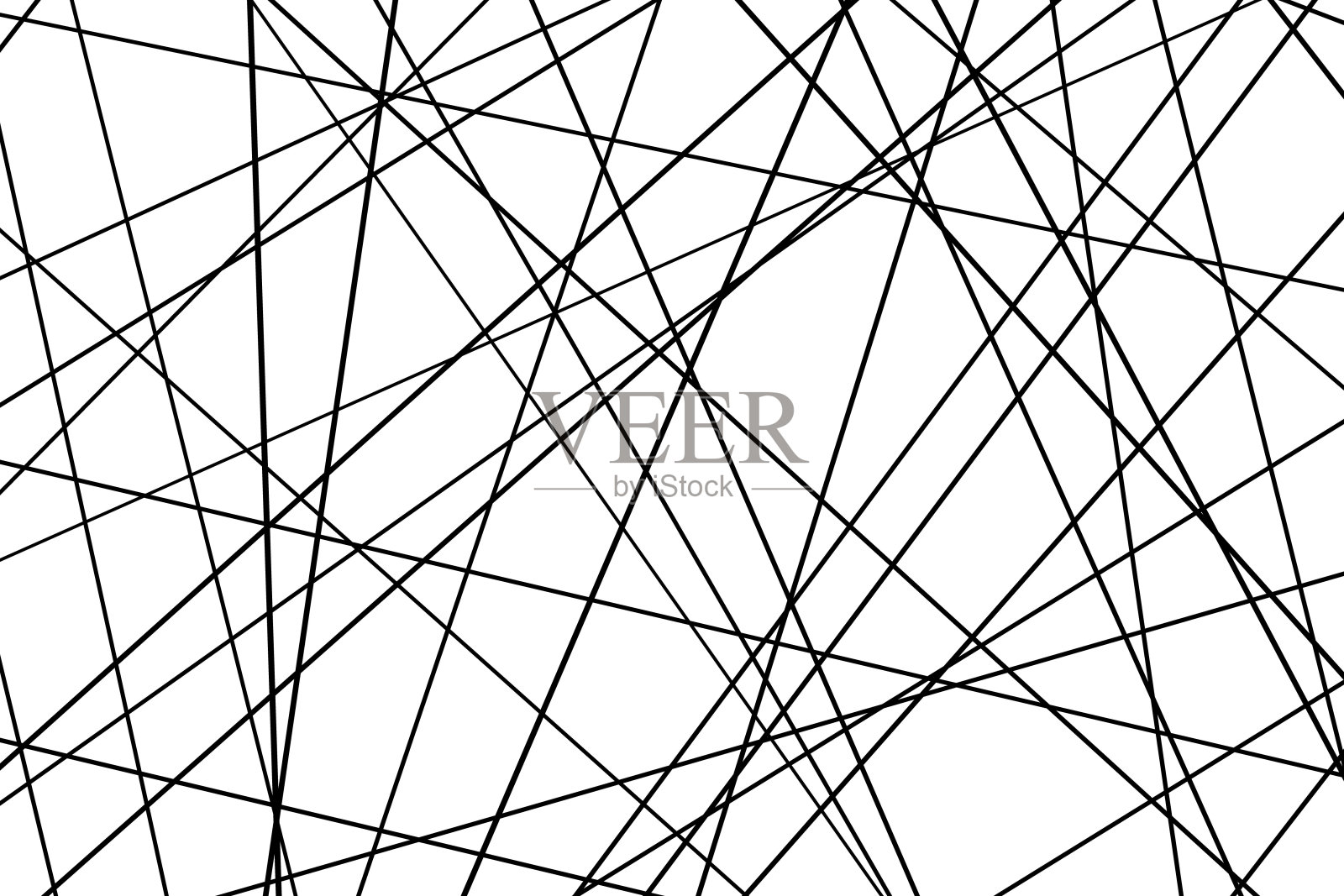 抽象的几何图案插画图片素材