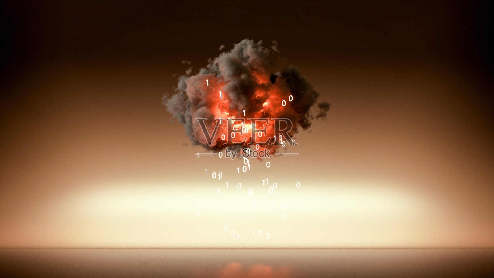 云计算与雨机代码照片摄影图片