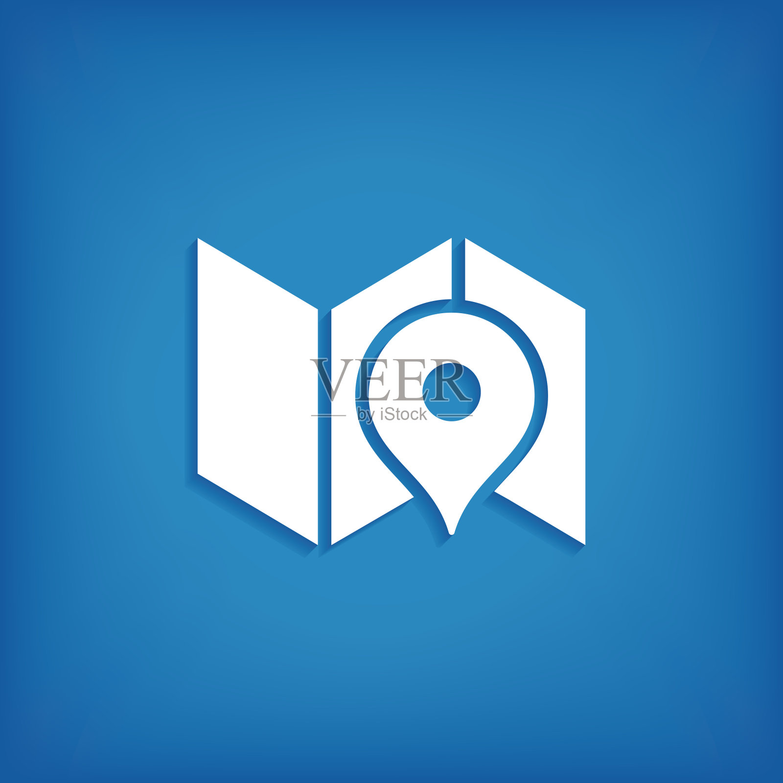 地图图标插画图片素材