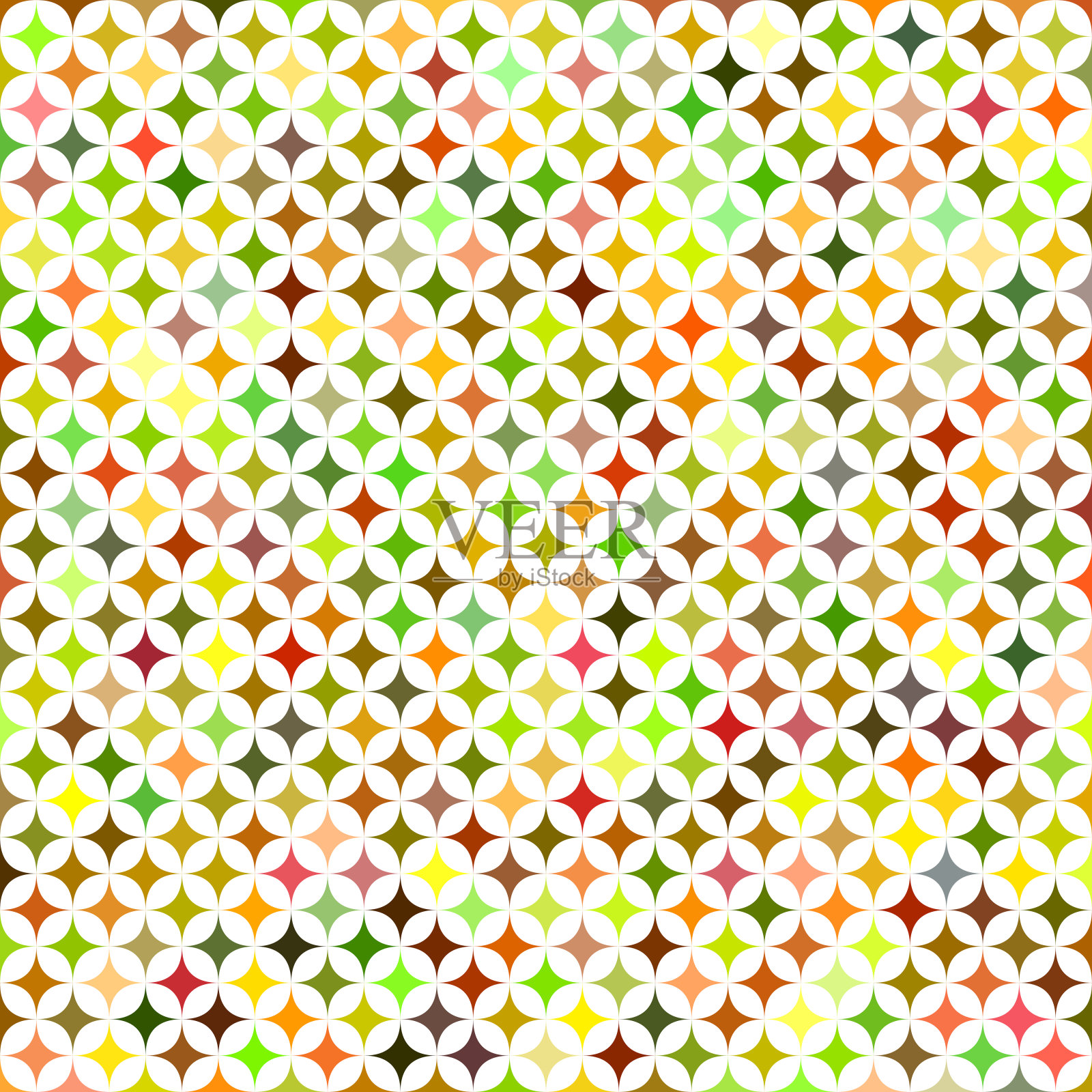 彩色抽象星星背景设计插画图片素材