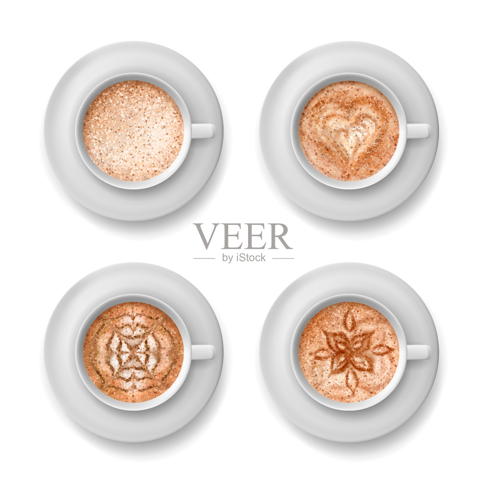 向量的咖啡杯插画图片素材