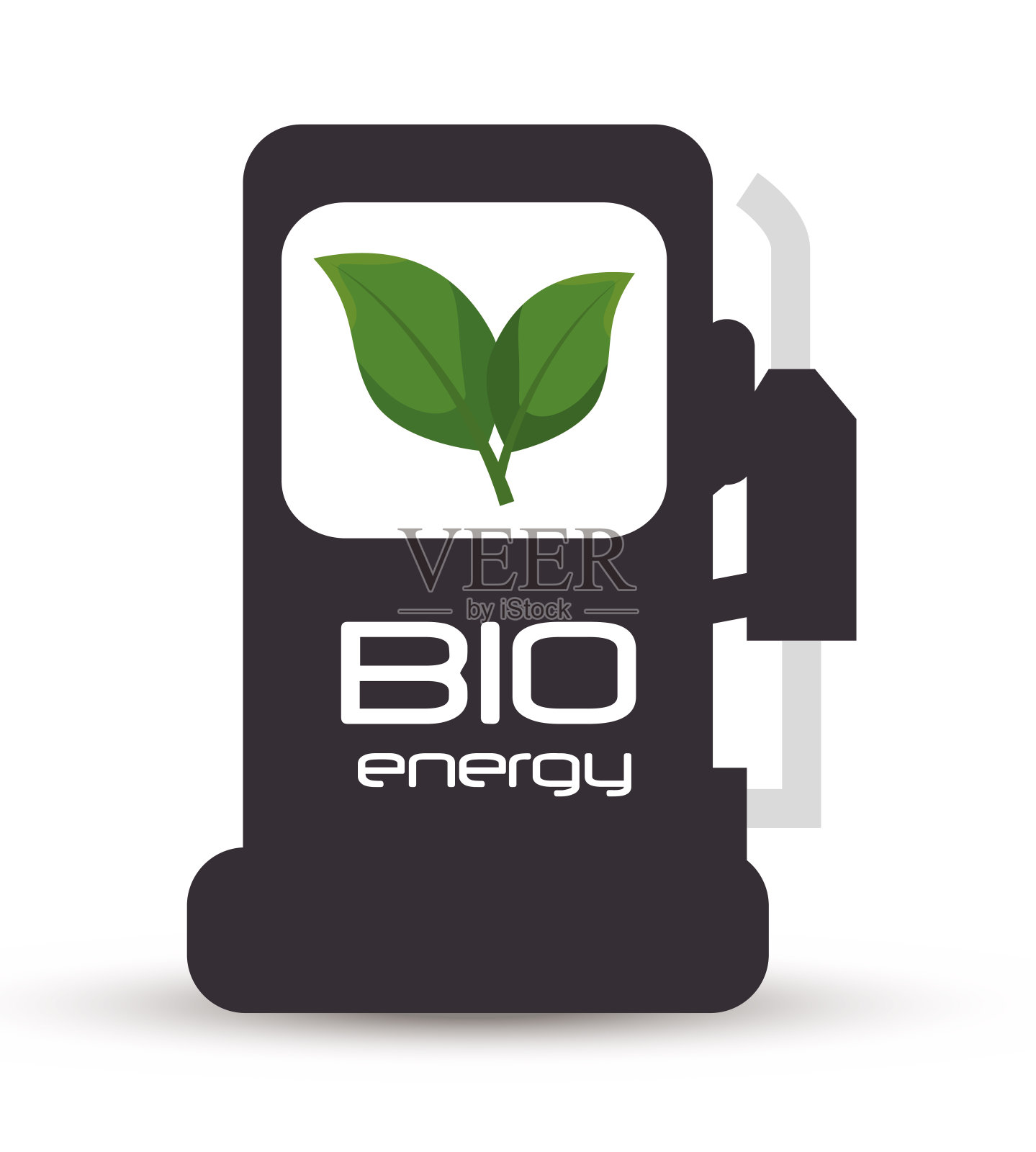 绿色产业孤立图标插画图片素材