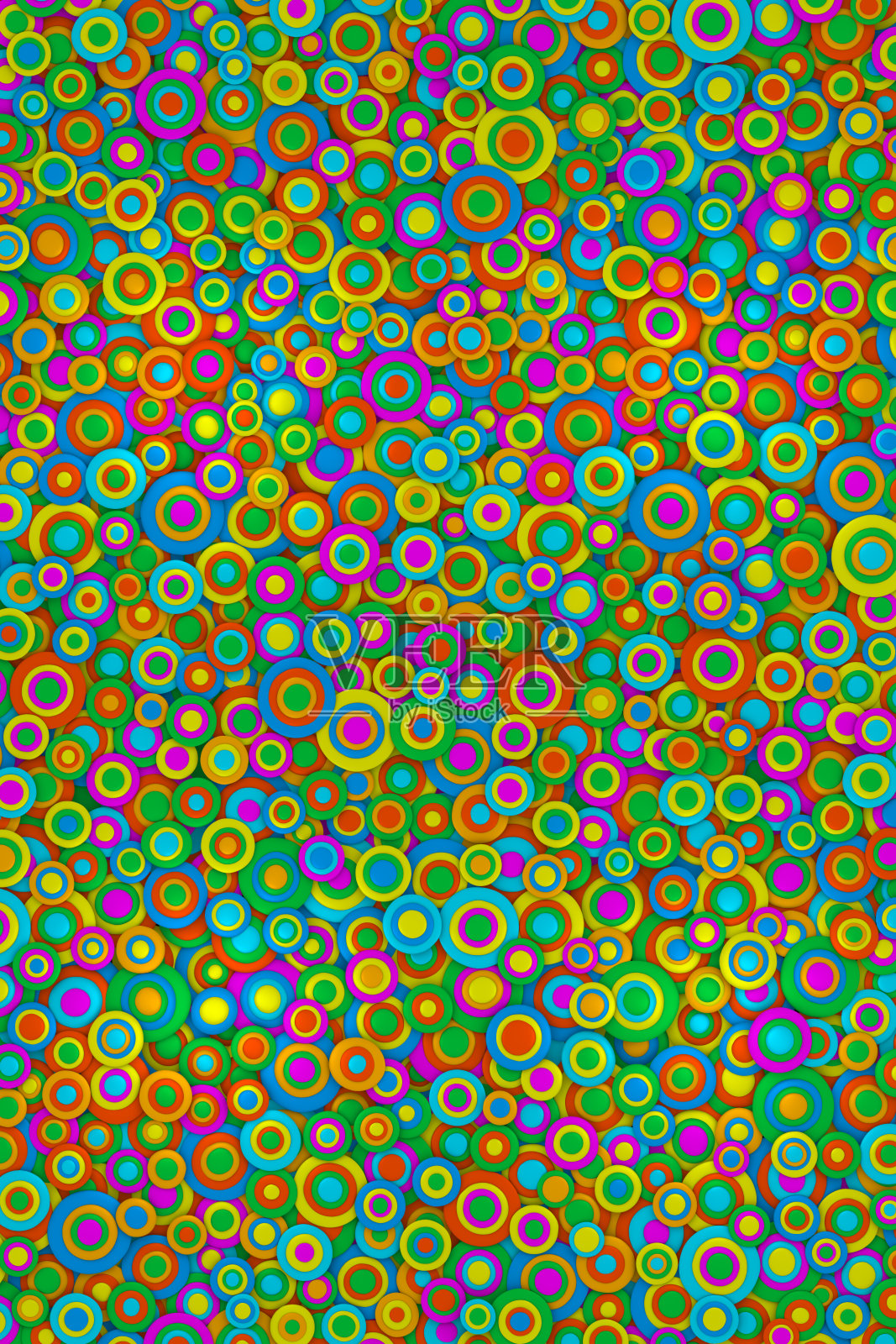 快乐的色彩背景，愉悦的乐趣。插画图片素材