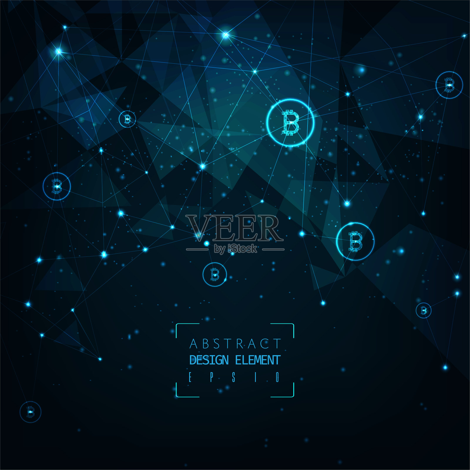 比特币的概念插画图片素材