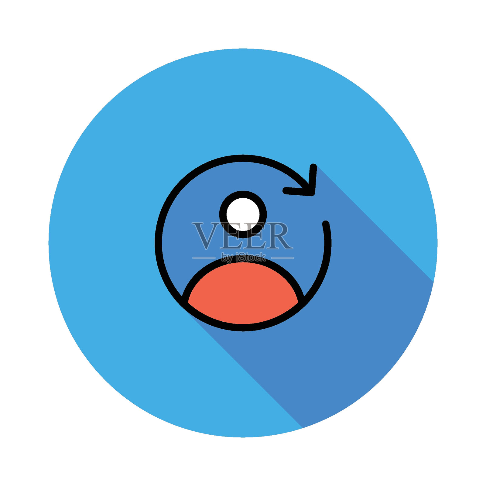 刷新插画图片素材