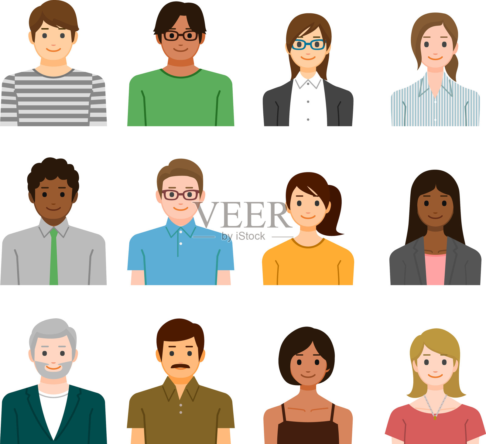 人化身插画图片素材