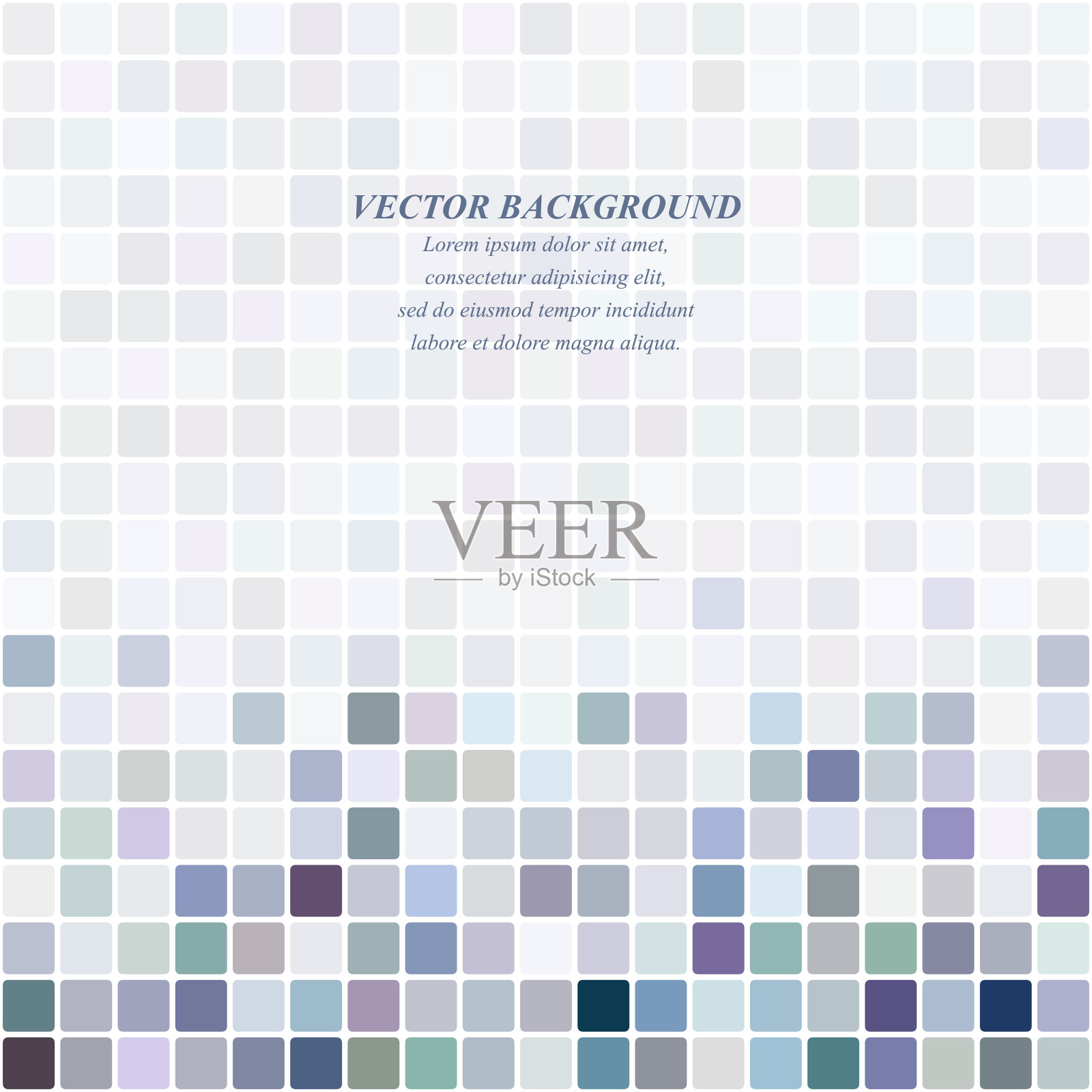 彩色抽象像素方块镶嵌背景插画图片素材