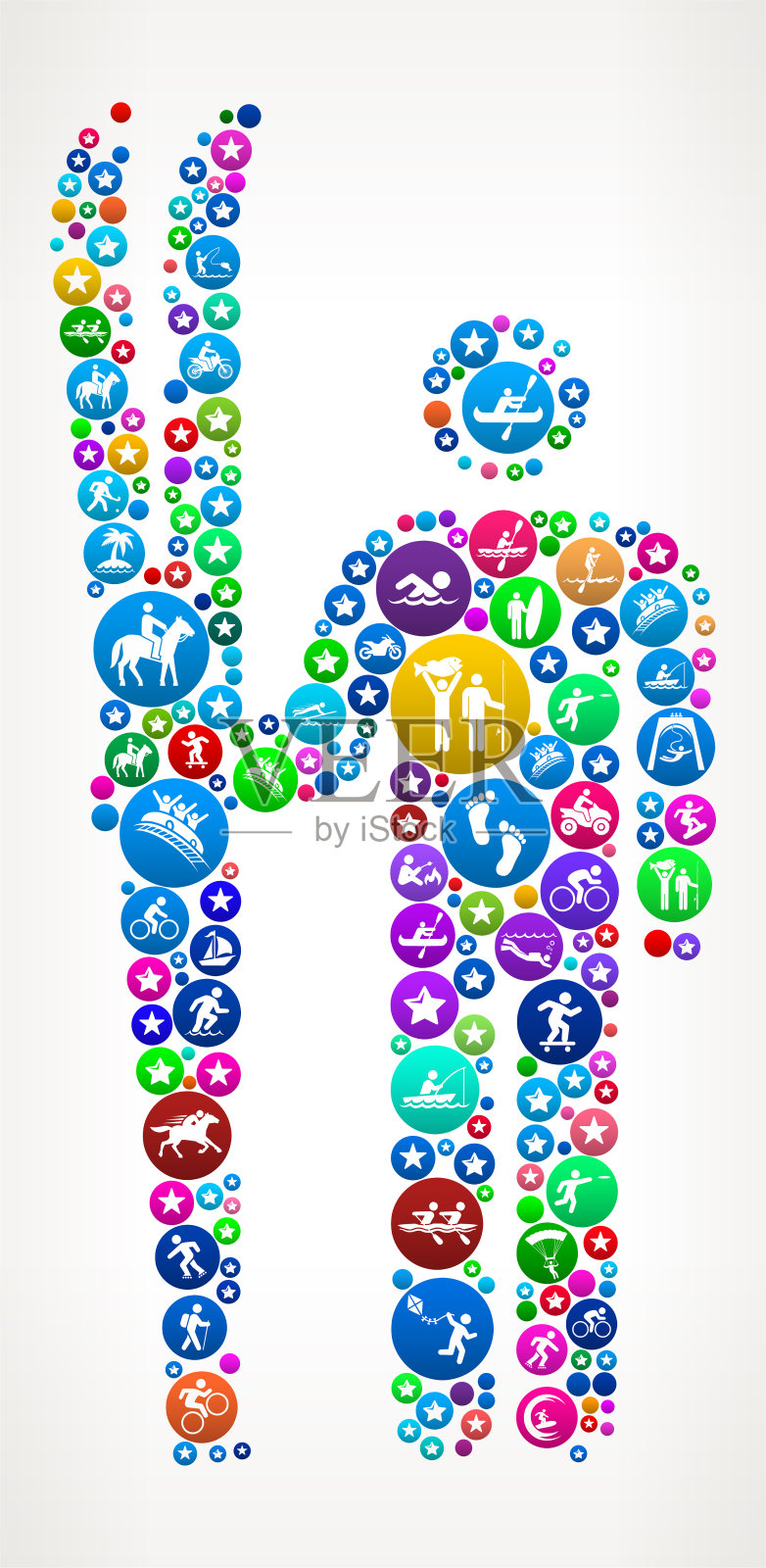 滑雪冒险旅行矢量图标模式插画图片素材