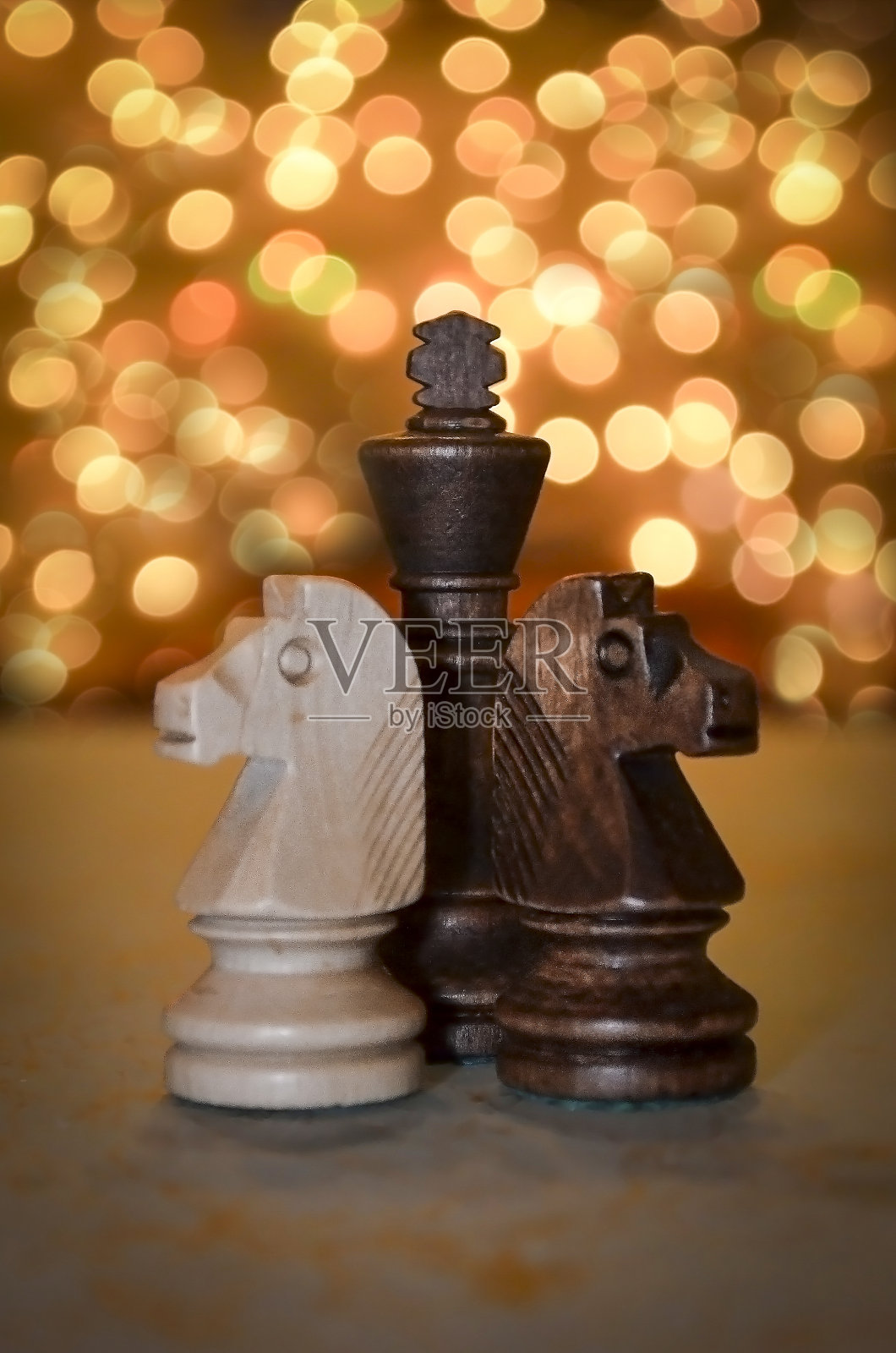 桌上棋子的特写镜头照片摄影图片