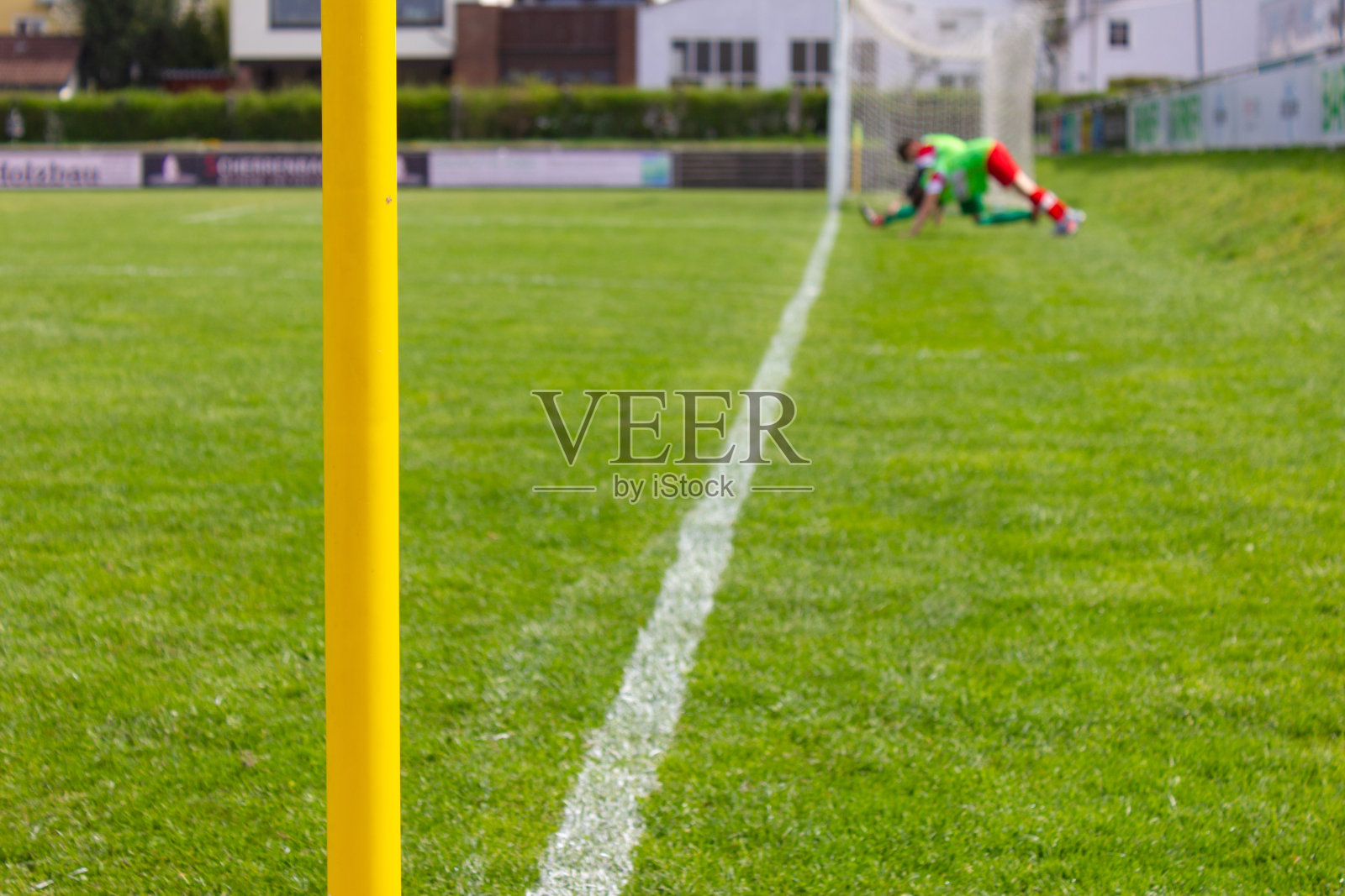 业余足球场地详情照片摄影图片