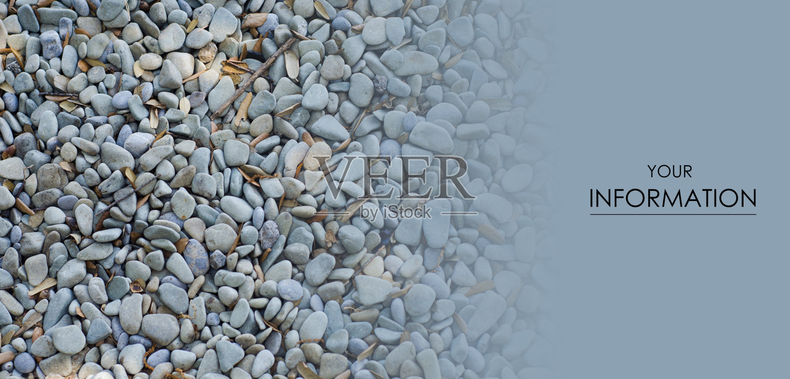 灰色鹅卵石与树枝背景照片摄影图片